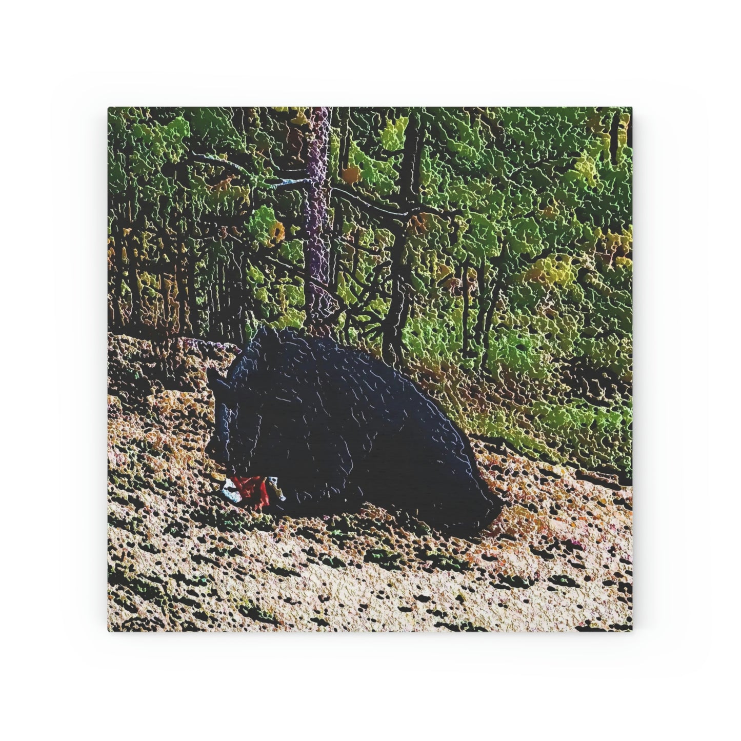 Wood Canvas ... RCY: "Rhett Creek Yogi ... '500 Lbs Of Autumn Season Hunger' ..."  ... September 2022 ... Central Idaho ... Original Works ...