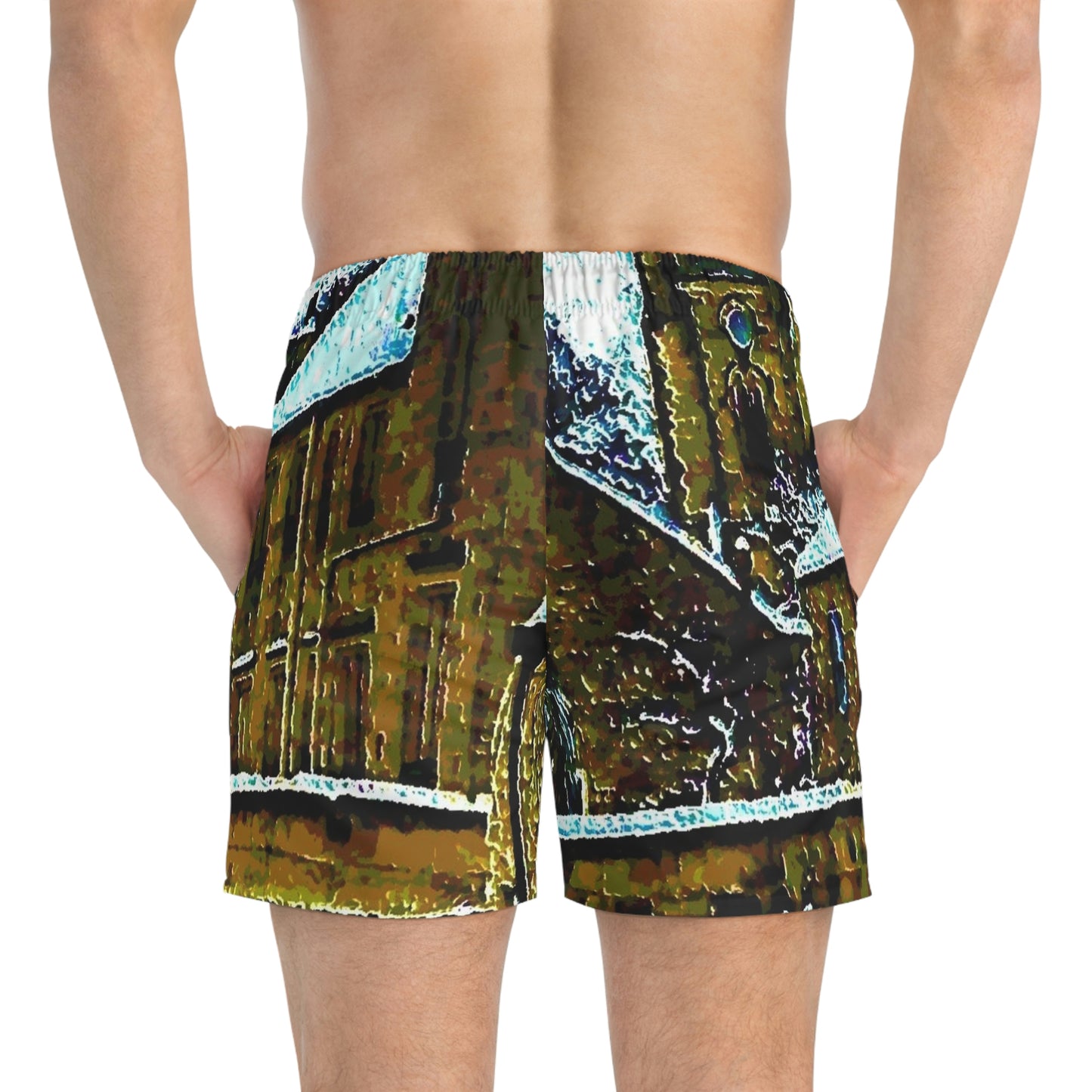 Swim Trunks ... Walikng The Streets & Alleys ... 'Strolling The Canals ... '  ... Original Works  ...