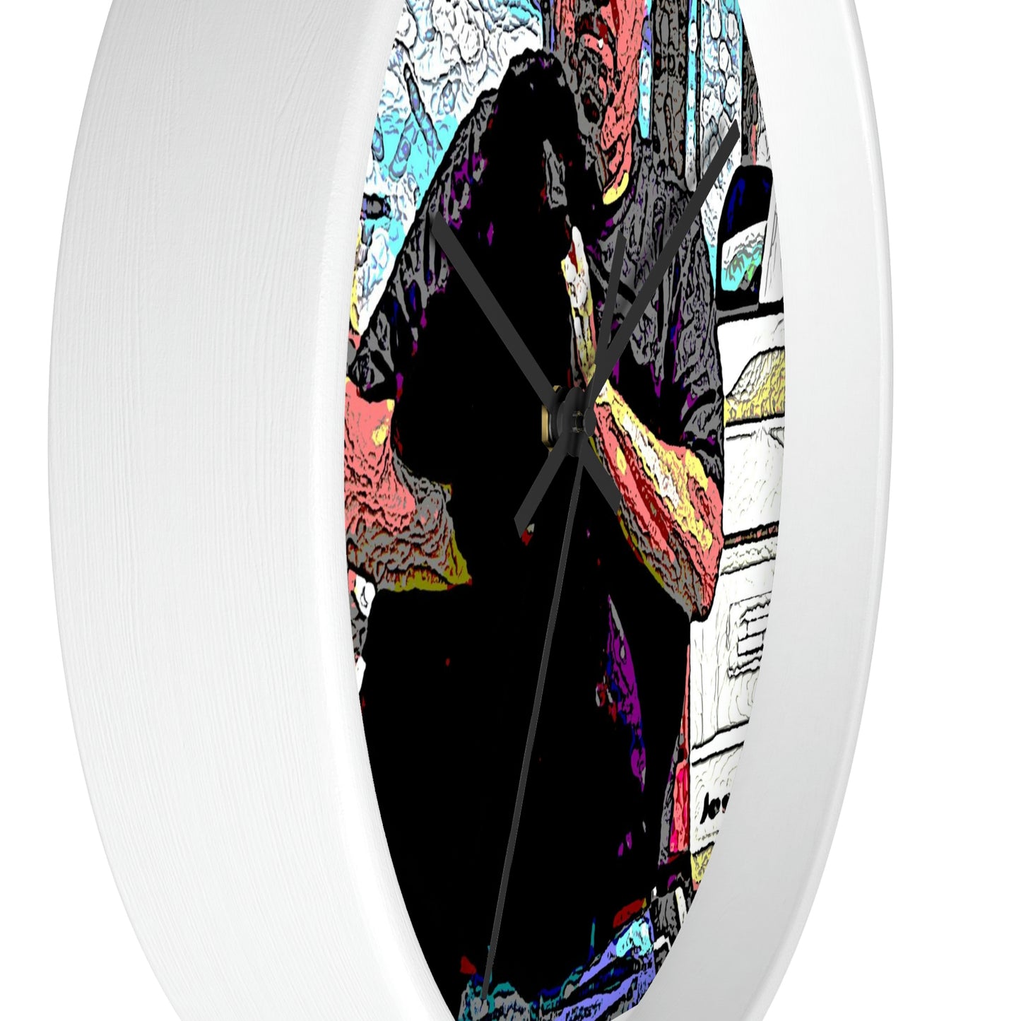 Wall clock ...  When She Was Young ... "Todd & Jett" ... California Point Locale: June 2022, Central Idaho ... Original Works