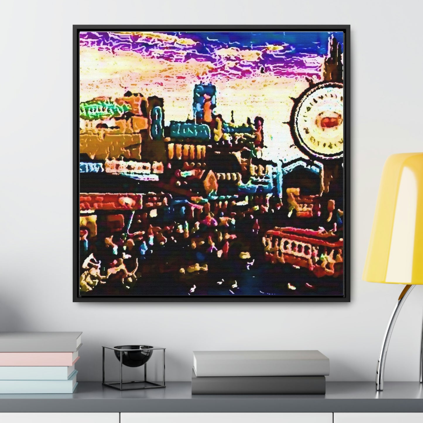 Gallery Canvas Wraps, Square Frame ... "No.9 Fishermen's Grotto - Fishermen's Wharf, SF, California" ... Family Archives: 1970's ... Original Works ...