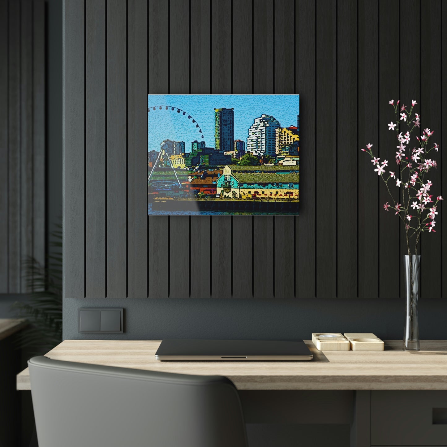 Acrylic Prints ... That Classic Wheel ... 'Seattle's Wheel' ... & An Old Classic Waterside Vendors ...  'Family Archives' ... Original Works ...