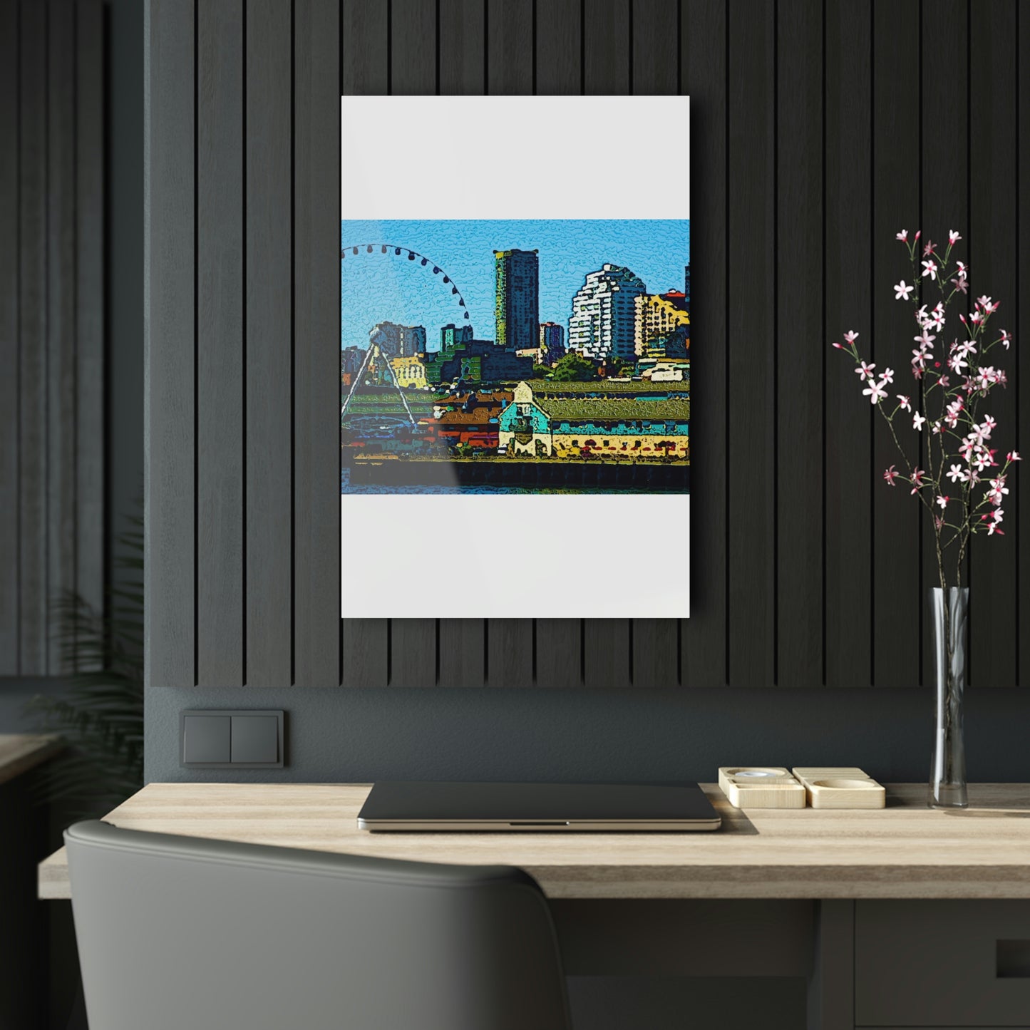 Acrylic Prints ... That Classic Wheel ... 'Seattle's Wheel' ... & An Old Classic Waterside Vendors ...  'Family Archives' ... Original Works ...