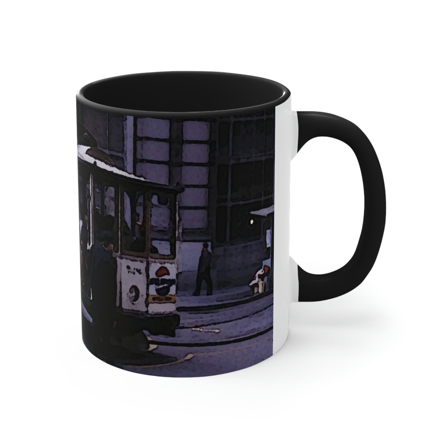 Accent Coffee Mug, 11oz ... San Francisco ... 'Rice-A-Roni-A-San Francisco Treat' ... "A Cable Car Classic" ... Family Archives: 1973 ... Original Works ...