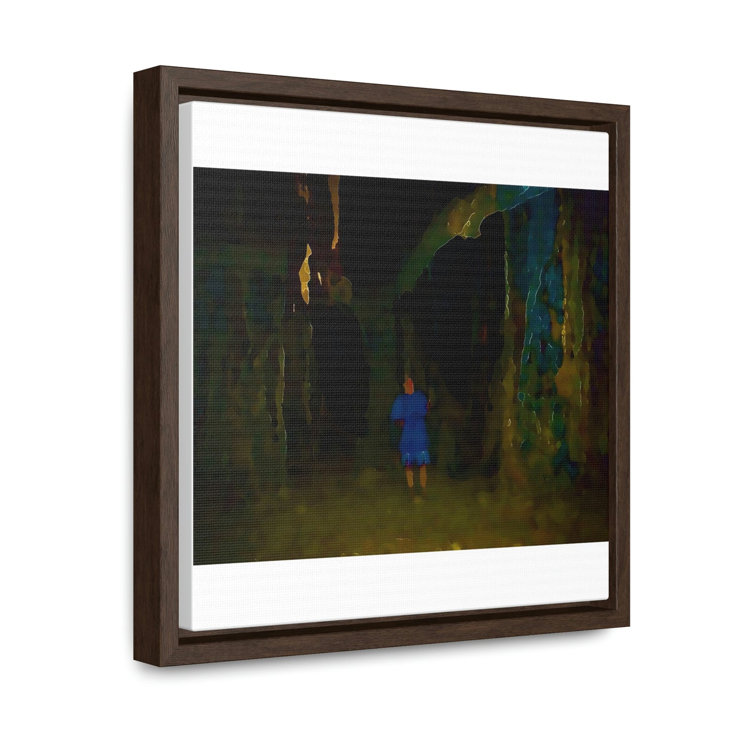 Gallery Canvas Wraps, Square Frame ... Jesuit Philosophy ... "In The Polynesian Banyans ..."