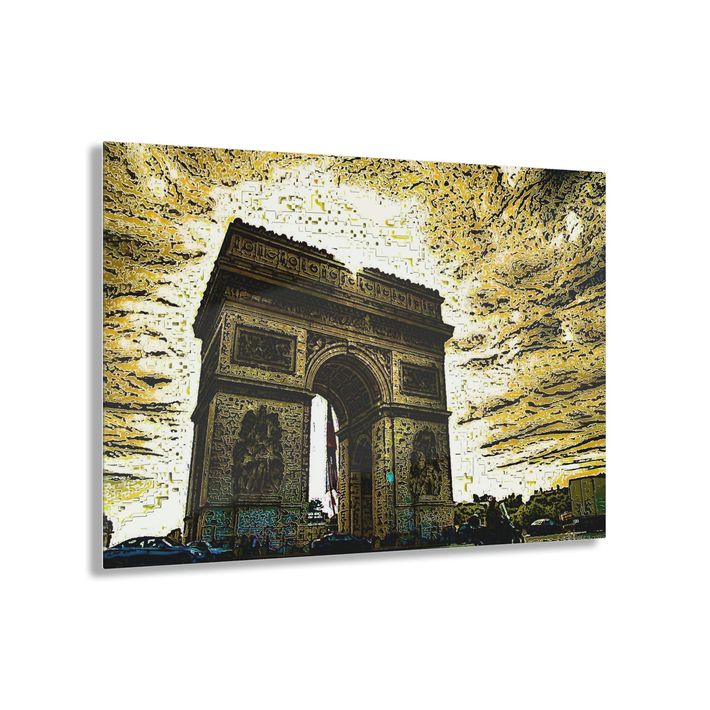 Acrylic Prints ...  L'Arc de Triomphe ... 'Barbara Joan Bonnell-Holt Photo' ... Circa 1972 ... Oringinal Works ...