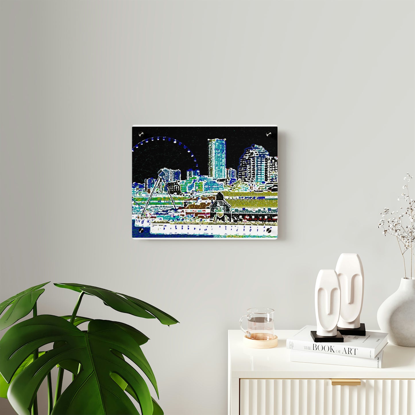 Acrylic Wall Art Panels ... That Classic Wheel ... 'Seattle's Wheel' ... & An Old Classic Waterside Vendors ...  'Family Archives' ... Original Works ...
