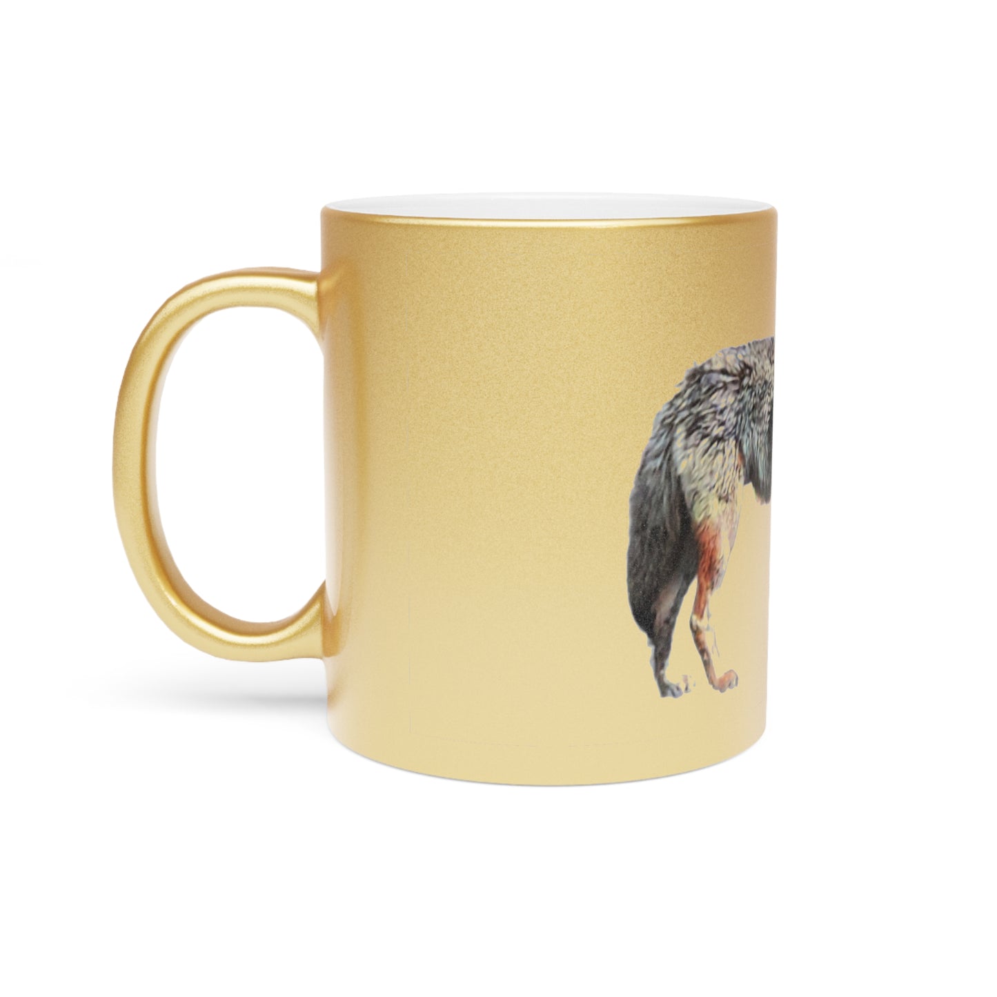 Metallic Mug (Silver\Gold) ... Coyote ... "Yosemite Valley: Circa May23 ... KPH Base Photo" ... Original Works ...