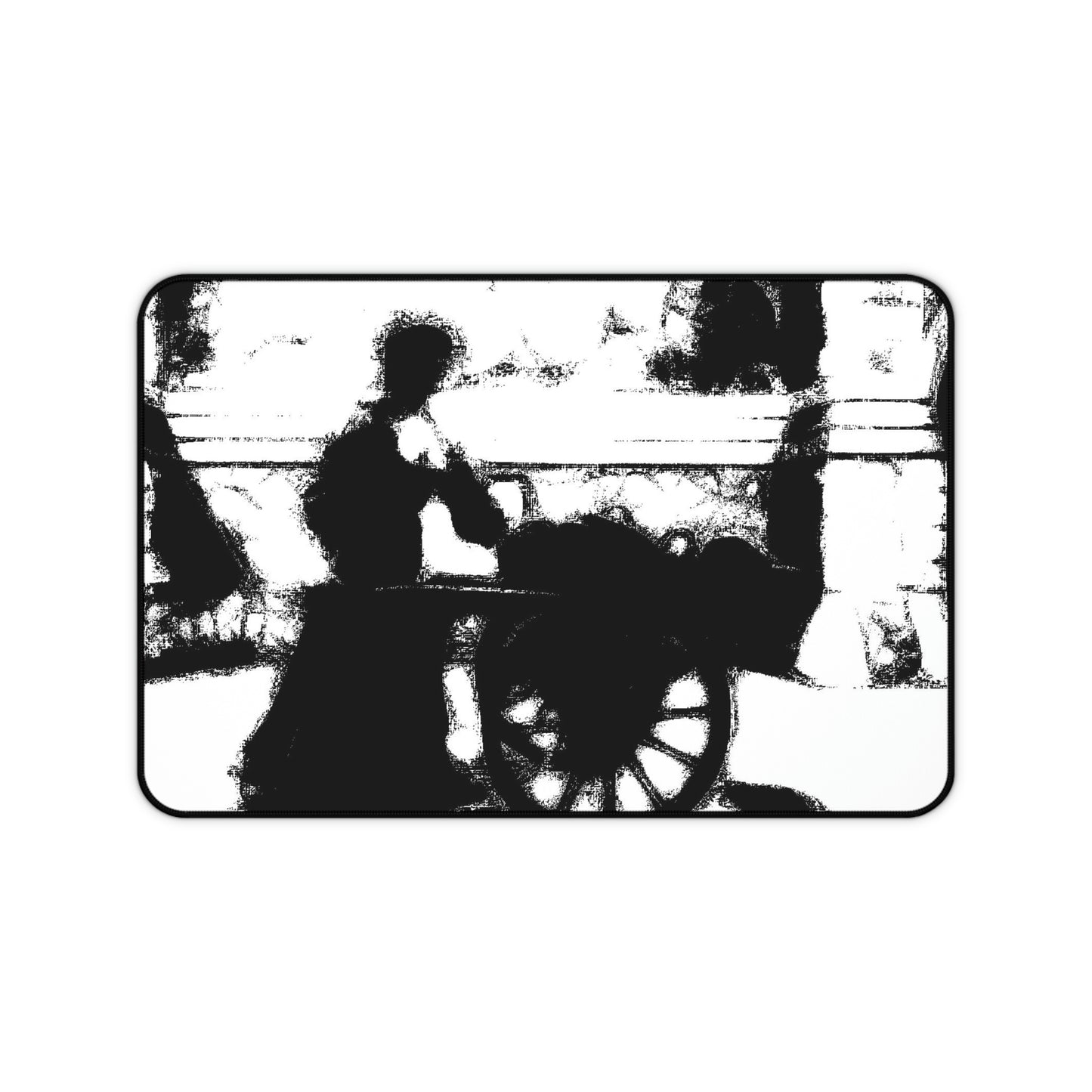 Desk Mat ... Dublin's "Molly Malone Along Grafton Street" ... Cryin' Cockels & Muscles Alive-Alive-Oh ... Circa 2003 ... Original Works ...
