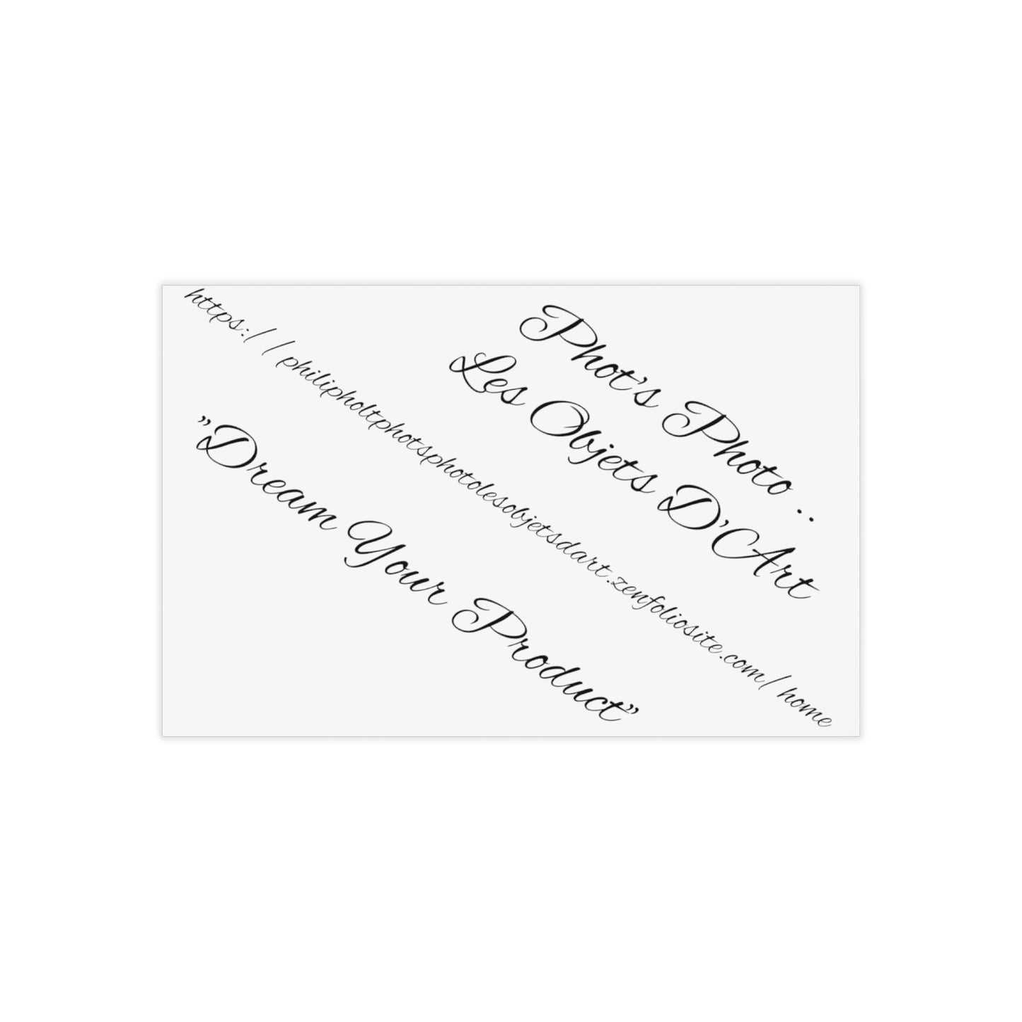 Business Cards, 100pcs ... "That Outstanding View: El Capitan & Yosemite Valley 'From-The-Tunnel' " ... Autumn 1987 ... Original Works ...