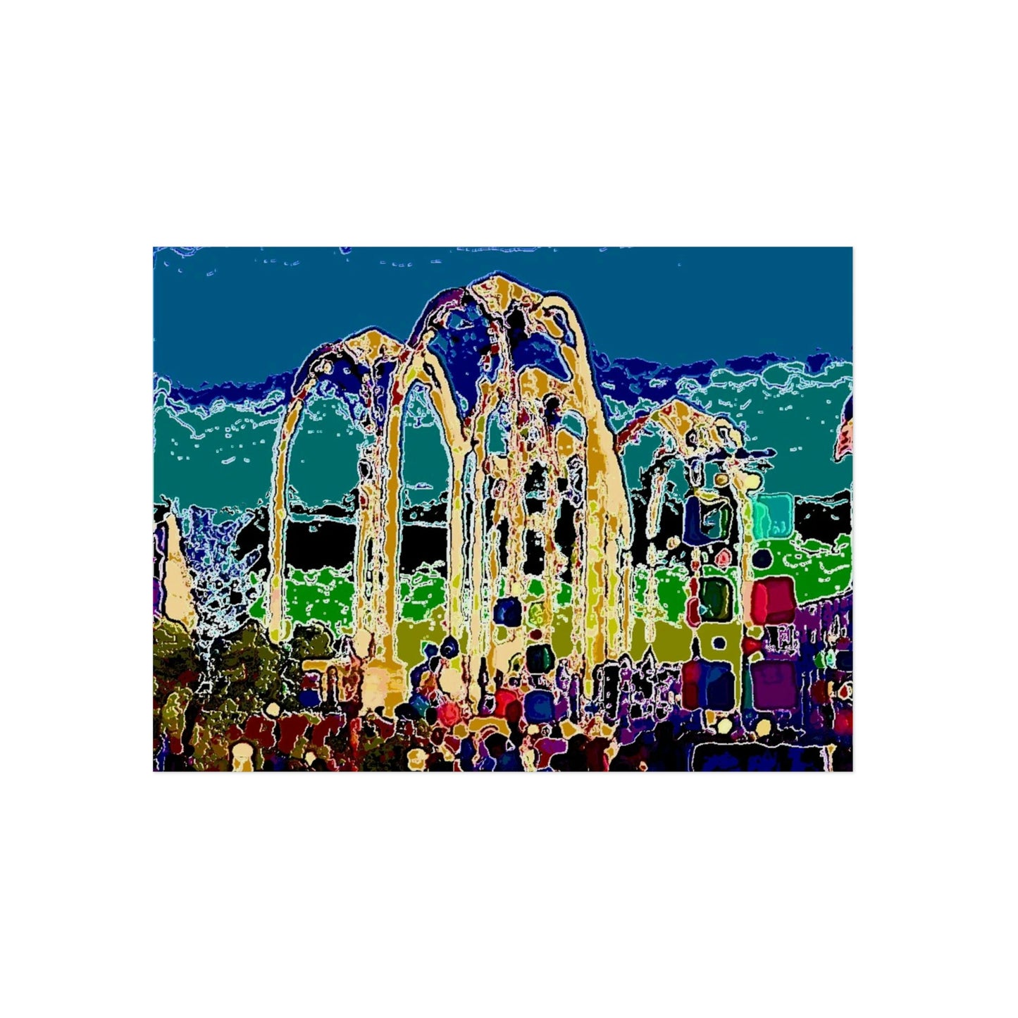 Aluminum Composite Panels ... "The Arches" ... Seattle World's Fair ... 'The Space Age' ... Seattle Center Fairgrounds ... 1962 ... Family Archives ... Original Works ...