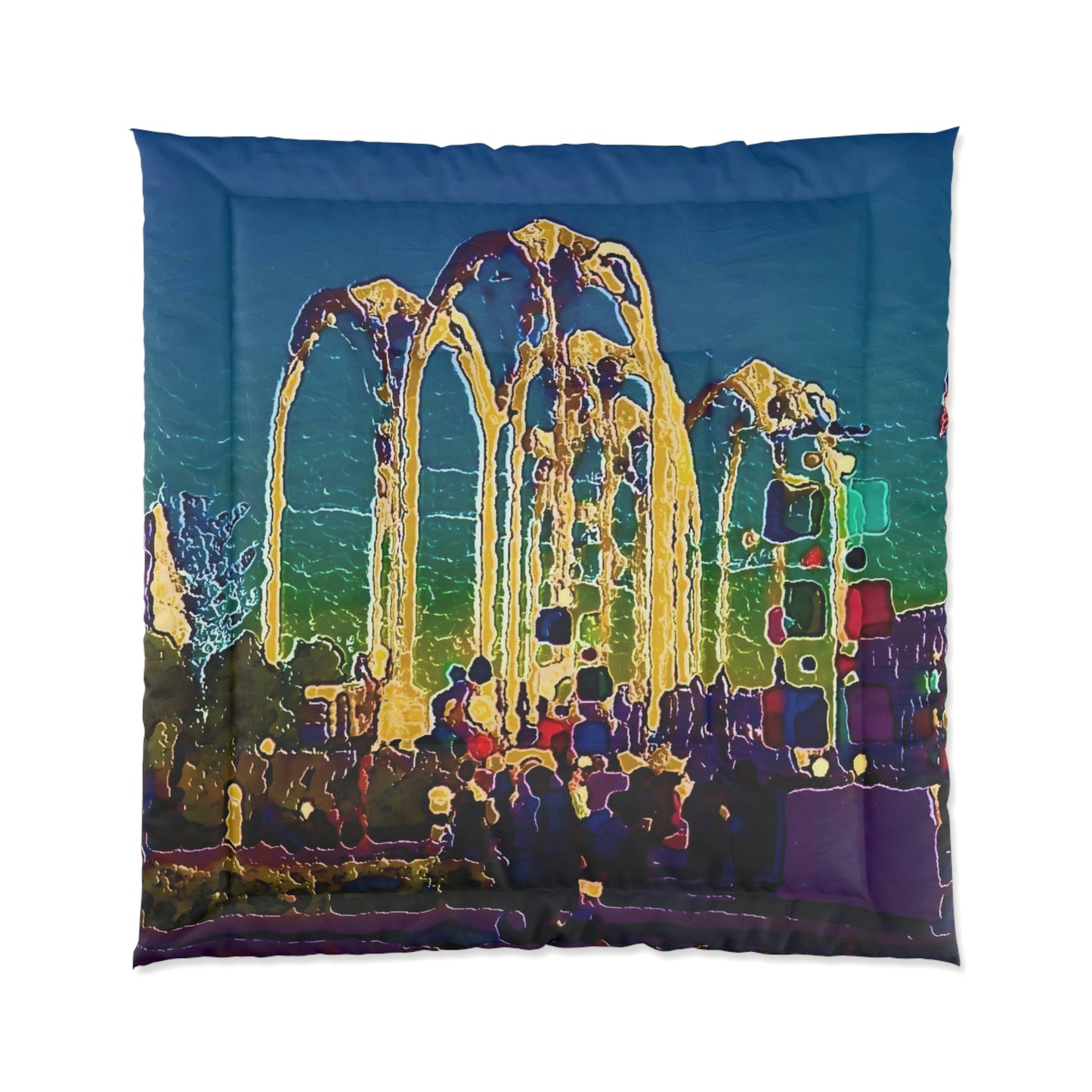 Comforter ... "Arches 'Like-No-Other' ... " Seattle World's Fair: 1962. A Family Original ...