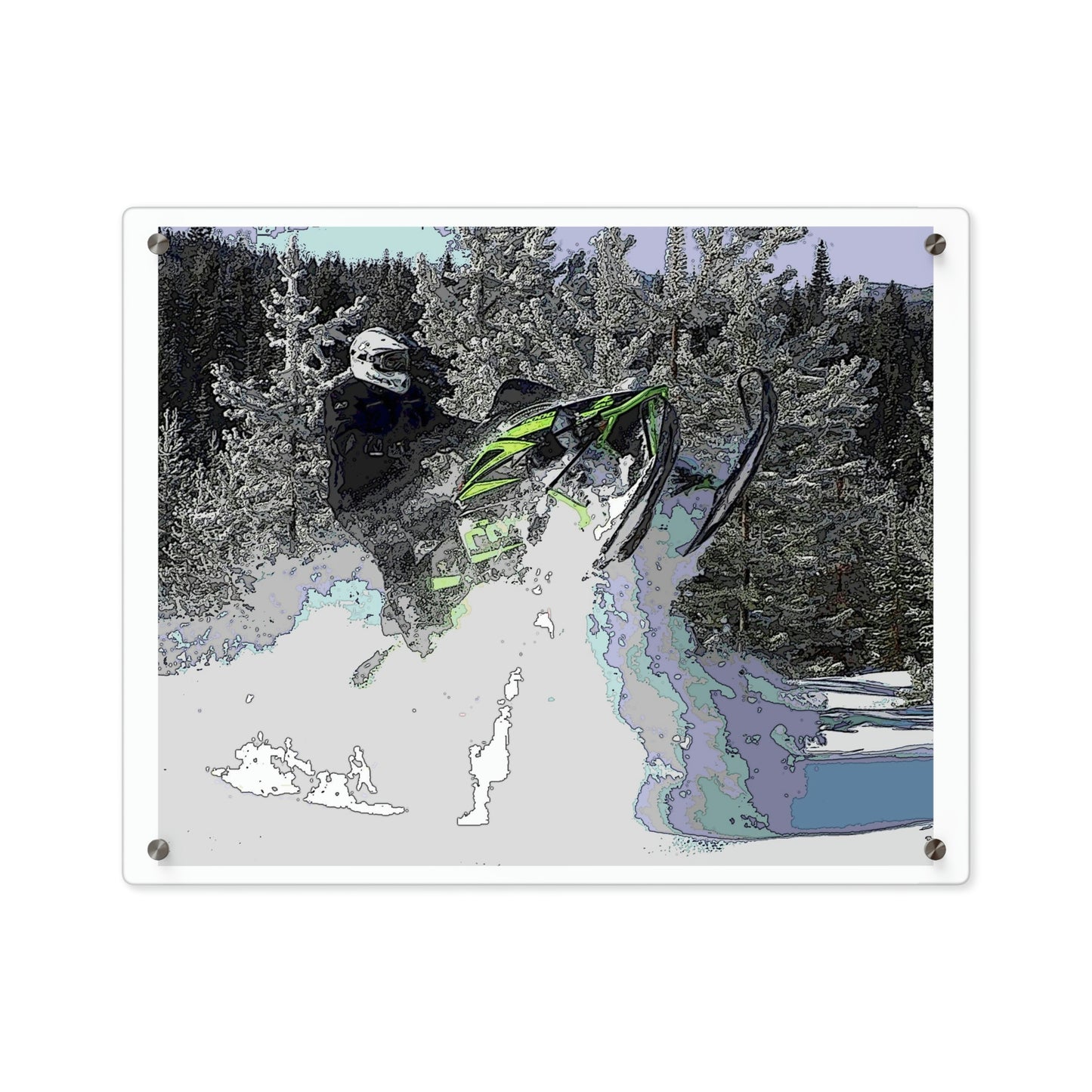 Acrylic Wall Art Panels ... Come Fly With The Professionals ... CIP-Airways ... 'Getting-Er-Done' ... Original Works ... December 2022 ...