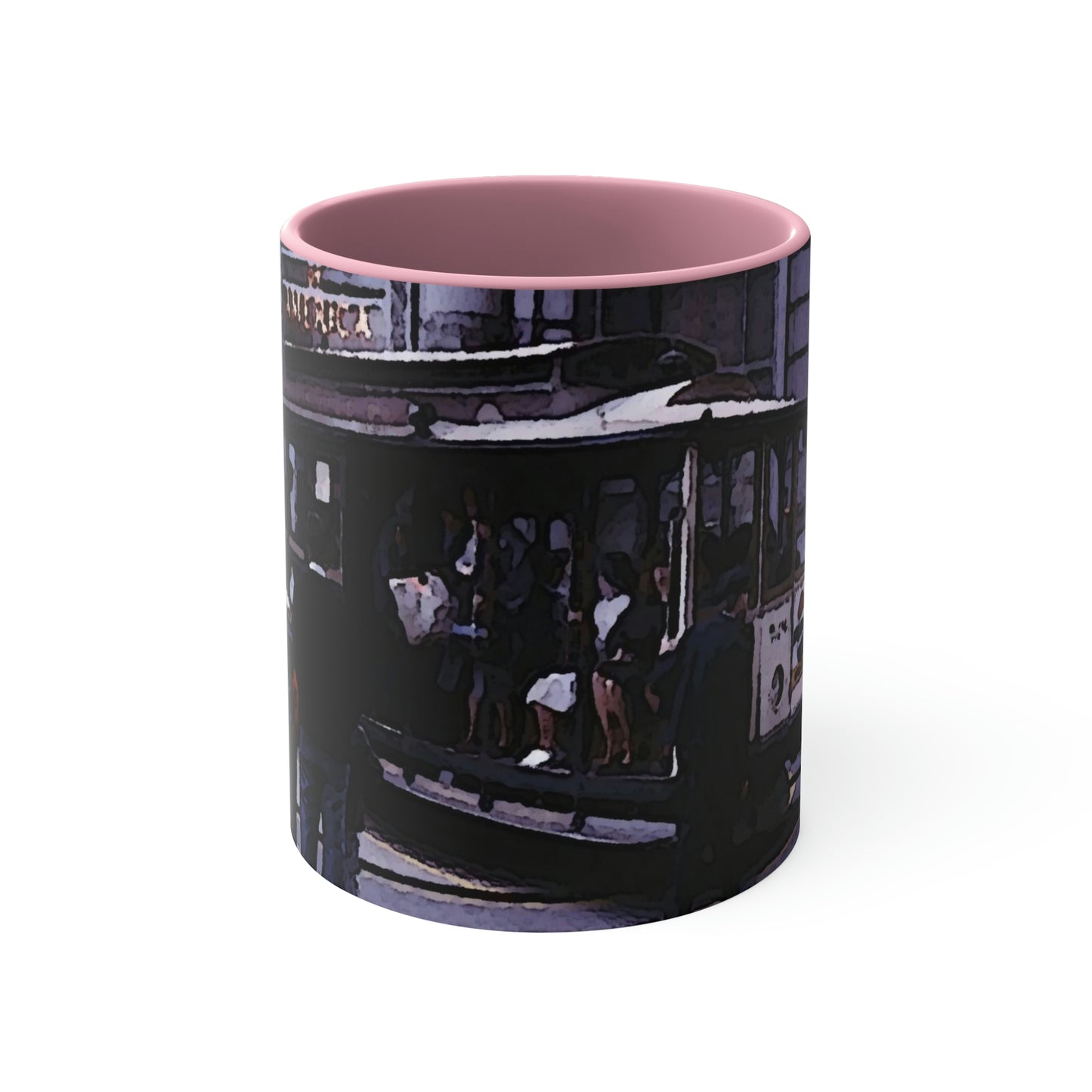 Accent Coffee Mug, 11oz ... San Francisco ... 'Rice-A-Roni-A-San Francisco Treat' ... "A Cable Car Classic" ... Family Archives: 1973 ... Original Works ...