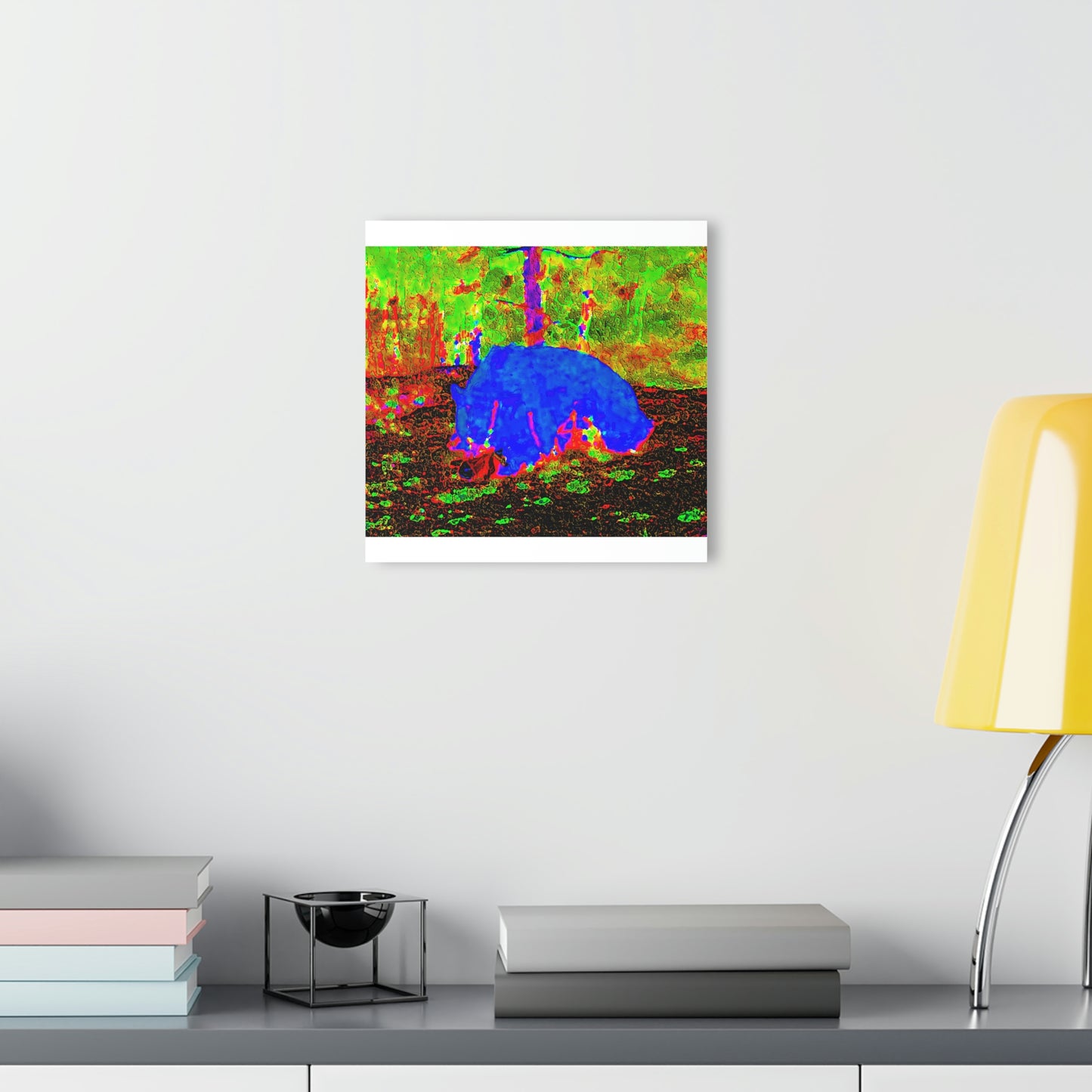 Acrylic Prints (French Cleat Hanging) ... RCY: "Rhett Creek Yogi ... '500 Lbs Of Autumn Season Hunger' ..."  ... September 2022 ... Central Idaho ... Original Works ...