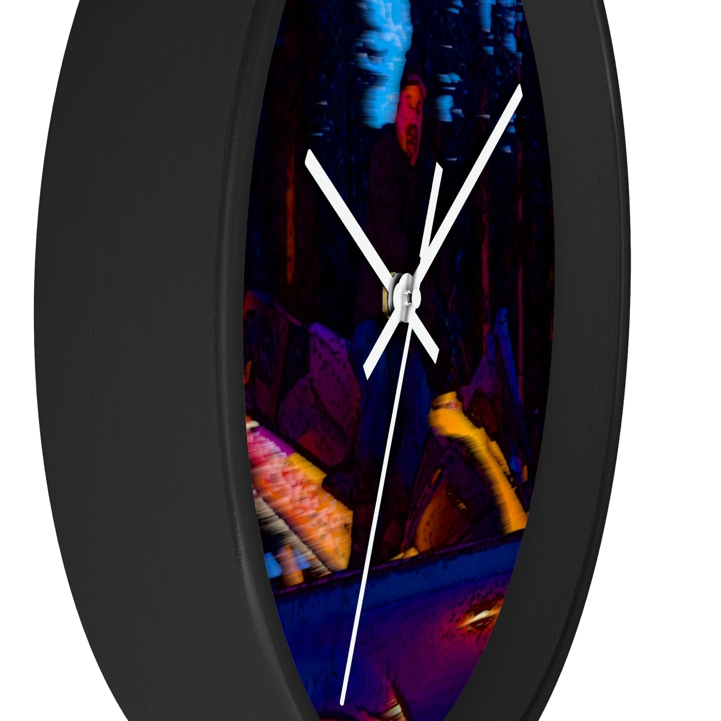 Wall clock ... Two Modes Of Winter Transportation ... "Which One To Drive Next?" ... Choices-Choices-Choices ... Circa 4Jan23 ... Original Works ...