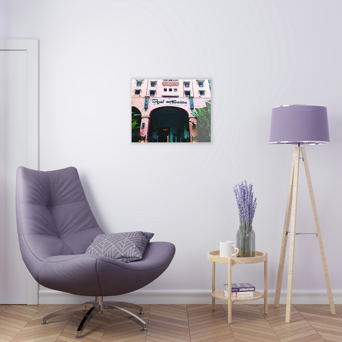 Acrylic Prints ...  "La Grande Entree" At: 'The Pink Palace' ... The Royal Hawai'ian ... Honolulu, HI ... '27Oct2014' ... Original Works ...