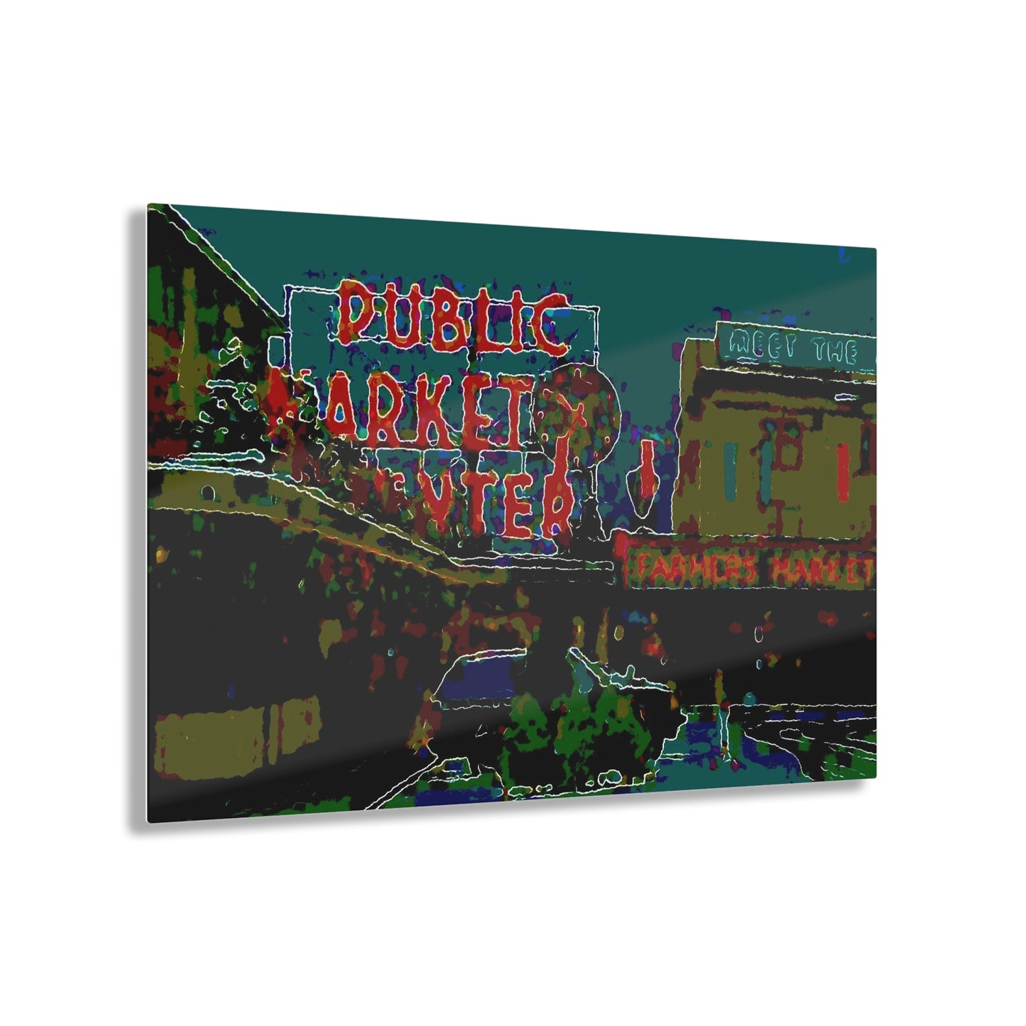 Acrylic Prints ... "Seattle's PPM: Pike-Place-Market" ... I Remember That Day ... The Photo Shoot ... 'It Was Snowing' ... Original Works ...
