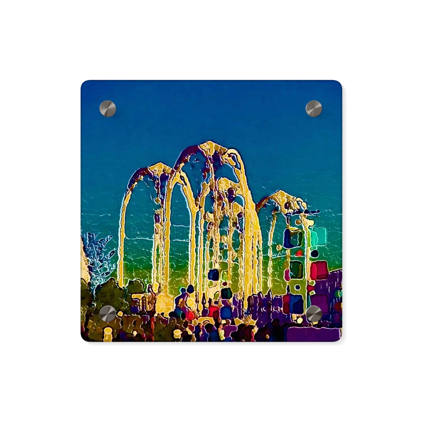 Acrylic Wall Art Panels ... "Arches 'Like-No-Other' ... " Seattle World's Fair: 1962. A Family Original ...
