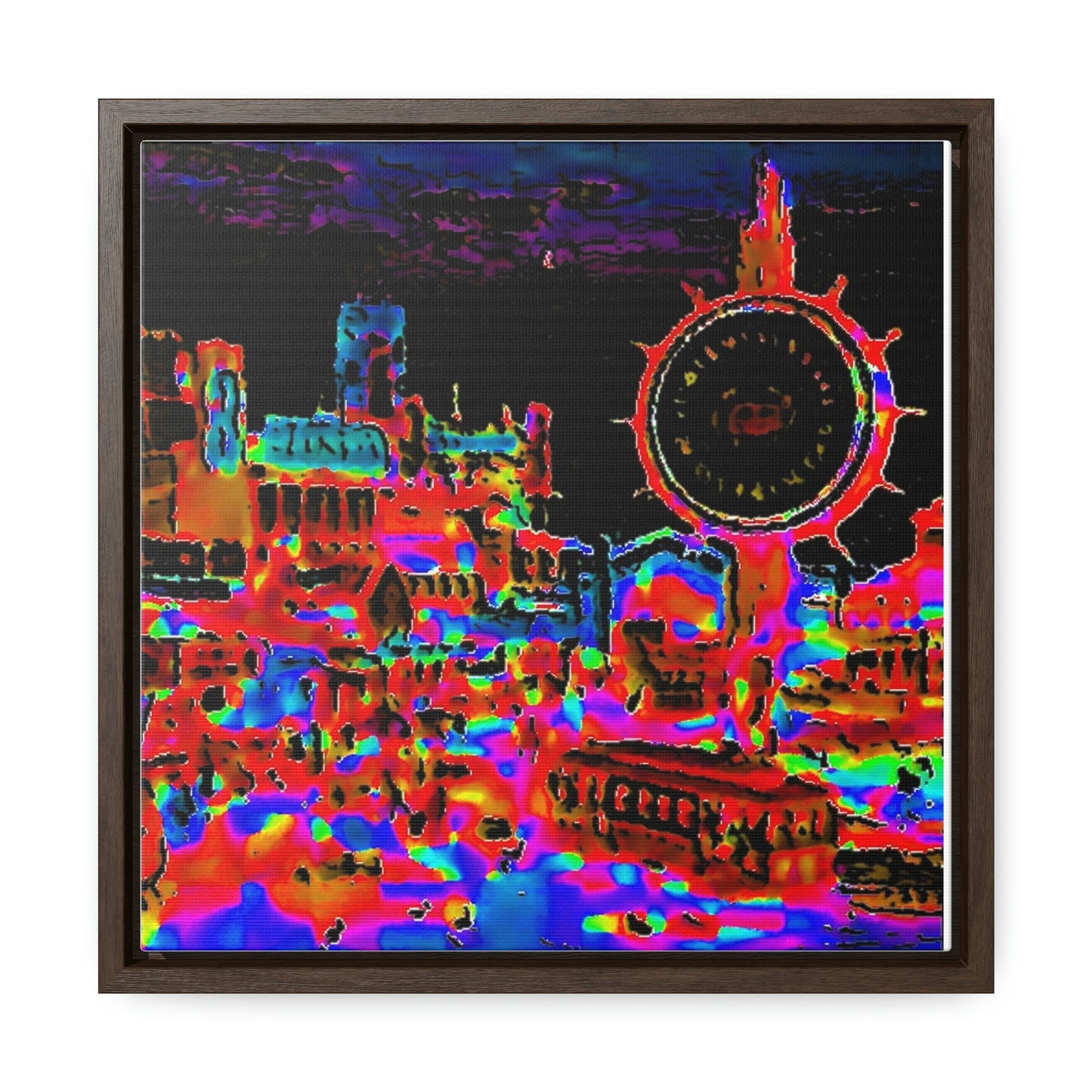 Gallery Canvas Wraps, Square Frame ... "No.9 Fishermen's Grotto - Fishermen's Wharf, SF, California" ... Family Archives: 1970's ... Original Works ...