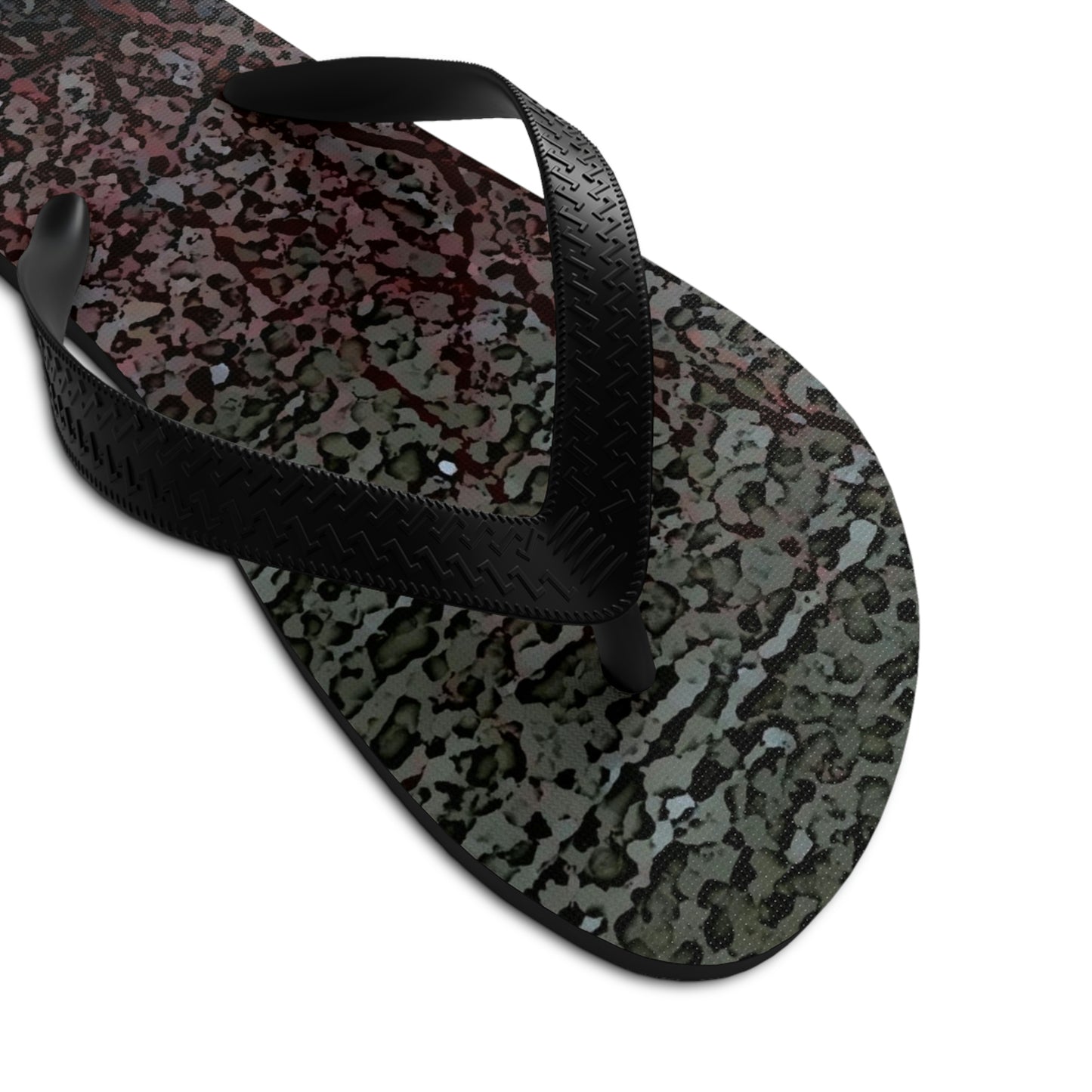 Unisex Flip-Flops .. "A River Runs Through It" ... Red-Osier-Dogwood (Cornus Stonlifera 'Rubra') .. Original Works ... Central Idaho ...