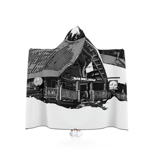 Hooded Blanket ... A Beautiful Lodge & Back-Country Outfitter In A Mountain Town ... 'Dixie, Idaho, November 2022' ... Original Works ...