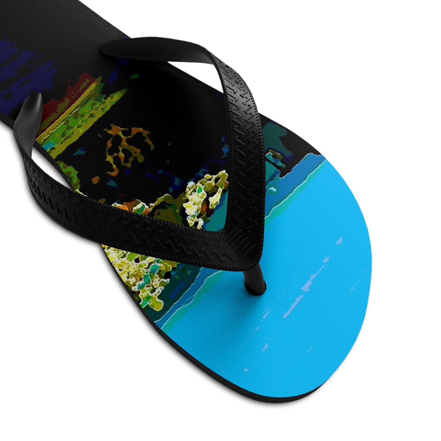 Unisex Flip-Flops ... "Lombard Street San Francisco, CA, USA" ... Family Archives 1970's ... Original Works ...