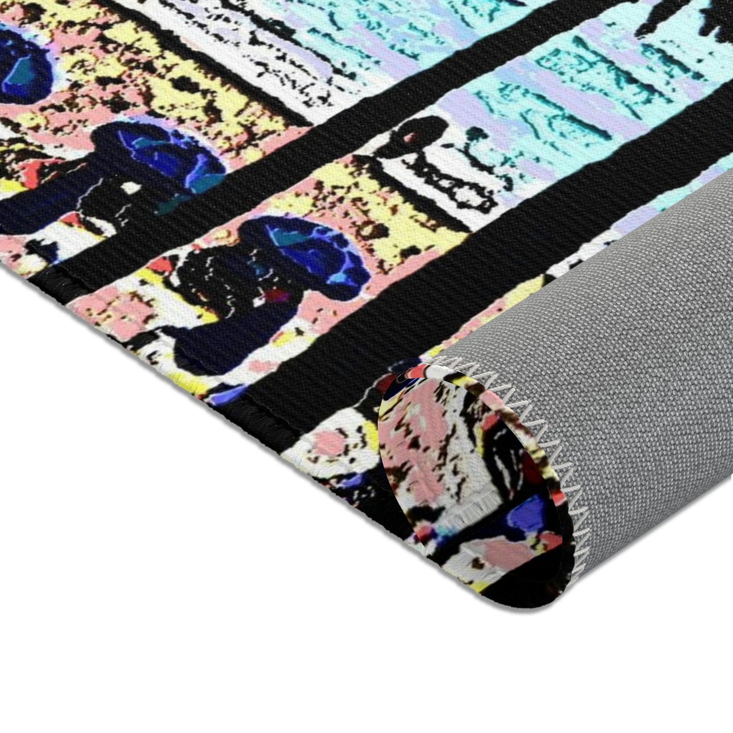 Area Rugs ... "A Beautiful Beach Amongst The Palms" ... The Outrigger Waikiki, Honolulu, Oahu ... Original Works ...