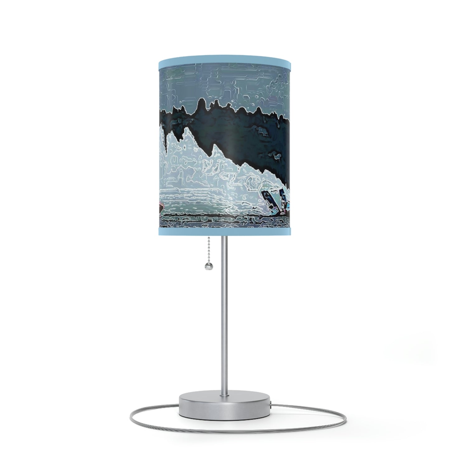 Lamp on a Stand, US|CA plug ... Seattle Columbia Cup On Lake Washington ... "Dave Wilcox Heads For The Win" ... Associate Gift-Photo ... Original Works ...