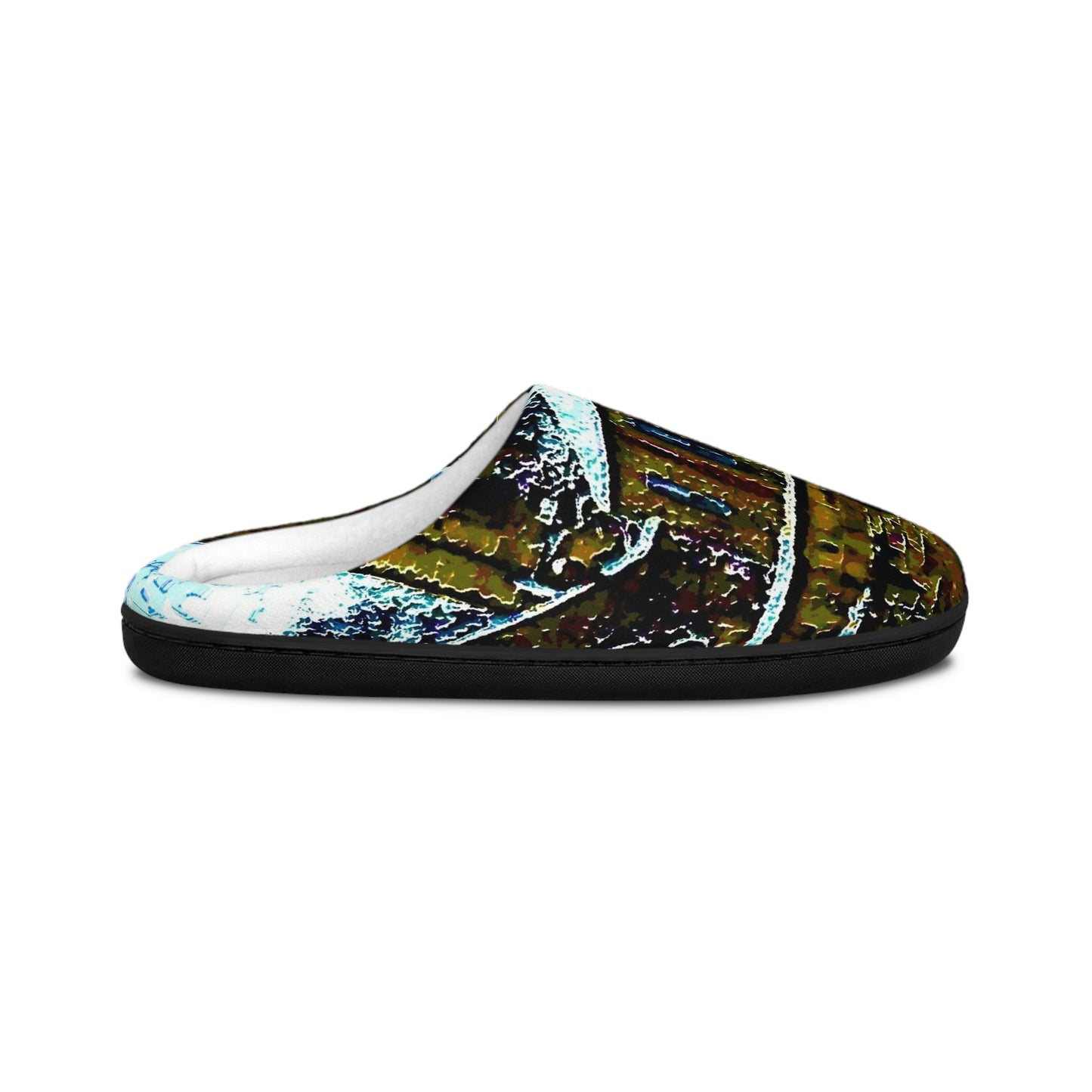 Men's Indoor Slippers ... Walikng The Streets & Alleys ... 'Strolling The Canals ... '  ... Original Works  ...