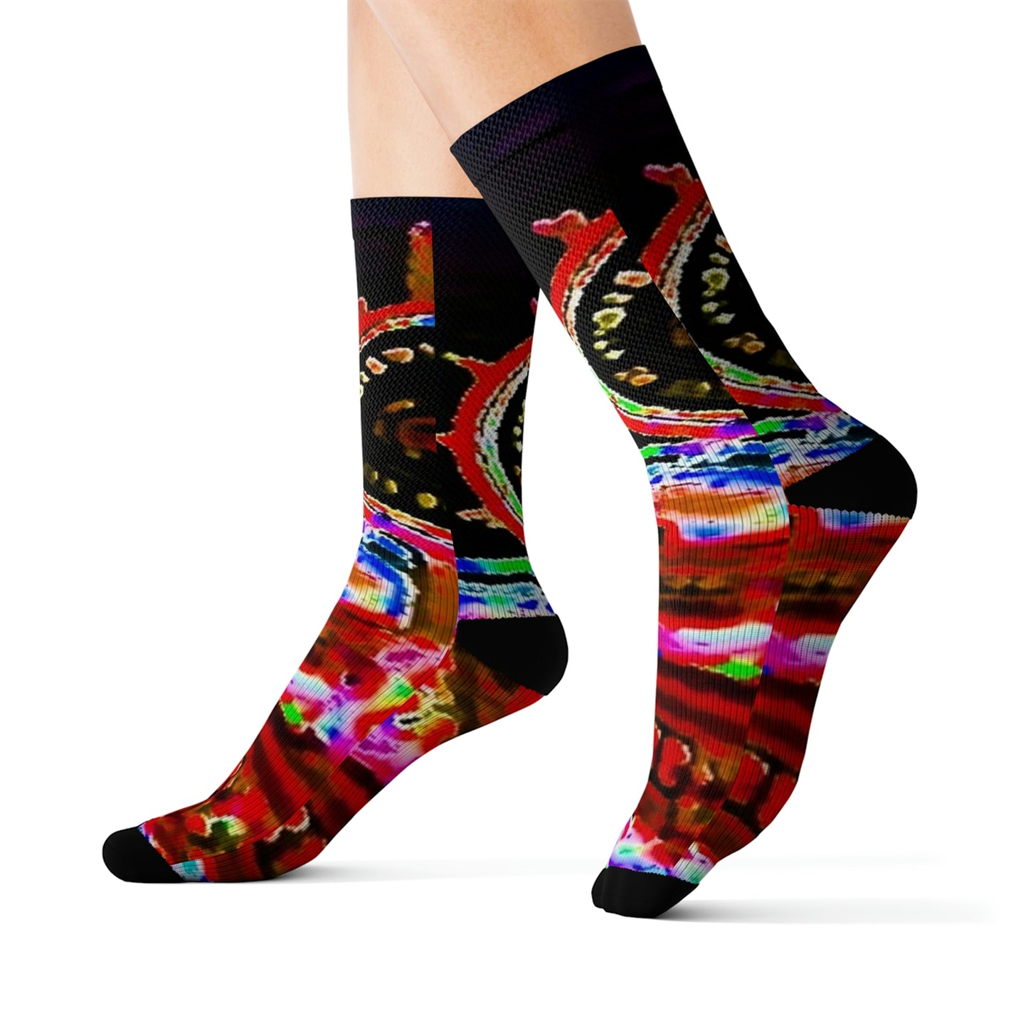 Sublimation Socks ... "No.9 Fishermen's Grotto - Fishermen's Wharf, SF, California" ... Family Archives: 1970's ... Original Works ...