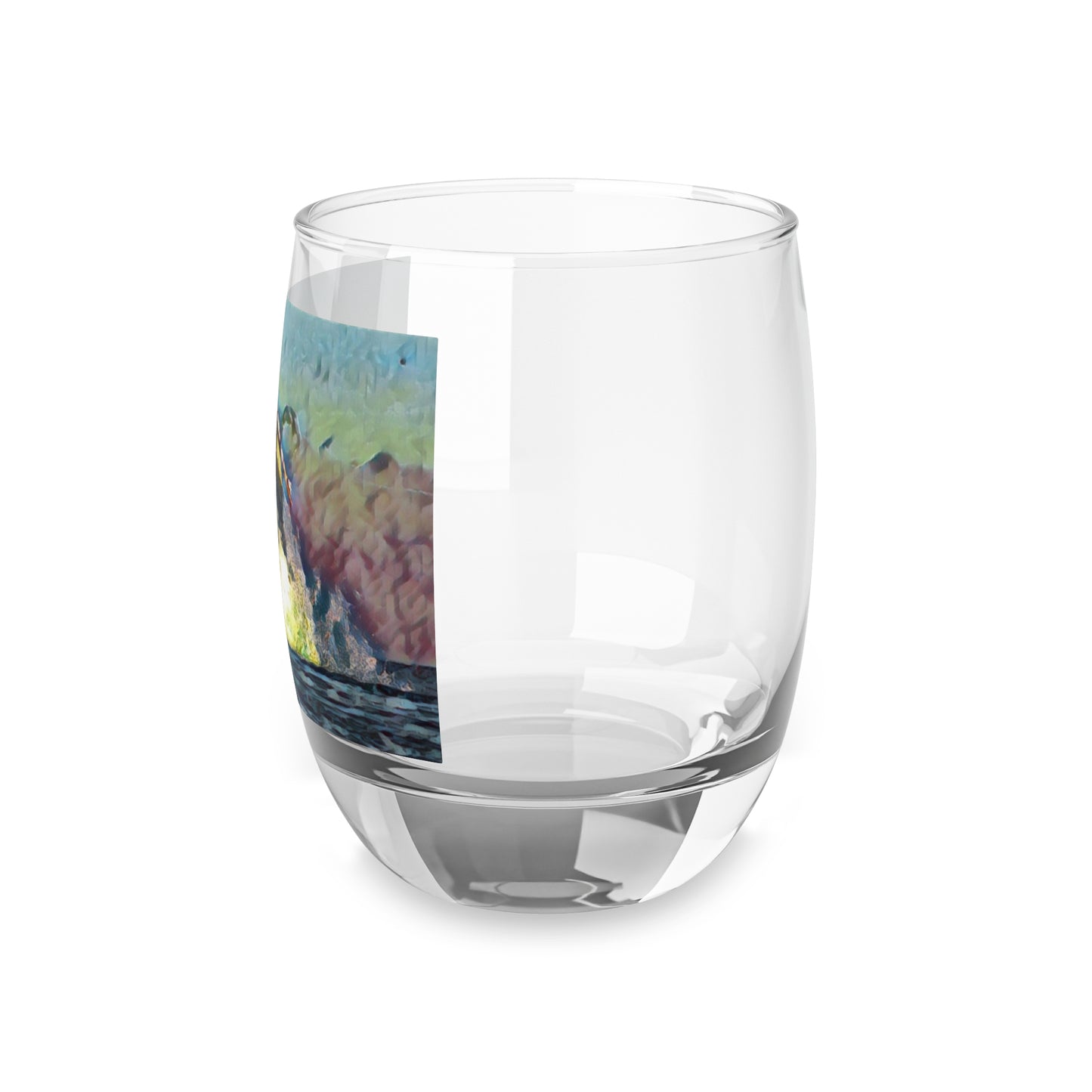 Whiskey Glass ... An Extraordinary Humpback Breach ... 'With Explosive Energy' ... Family Archives (KPH) ... Circa: 21st Century. Maui, HI ... Original Works ...