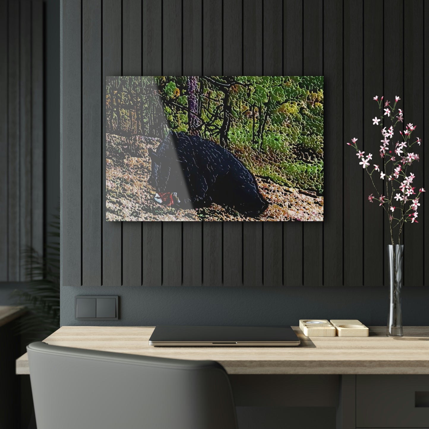 Acrylic Prints ... RCY: "Rhett Creek Yogi ... '500 Lbs Of Autumn Season Hunger' ..."  ... September 2022 ... Central Idaho ... Original Works ...