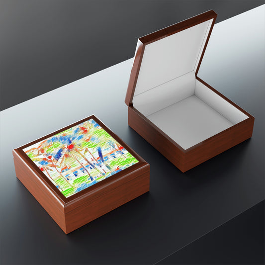 Jewelry Box ... "The Royal Hawai'ian: Waikiki Beach_Beach" ... Honolulu, HI ... Ocotber 2014 (Halloween) ... Original Works ...