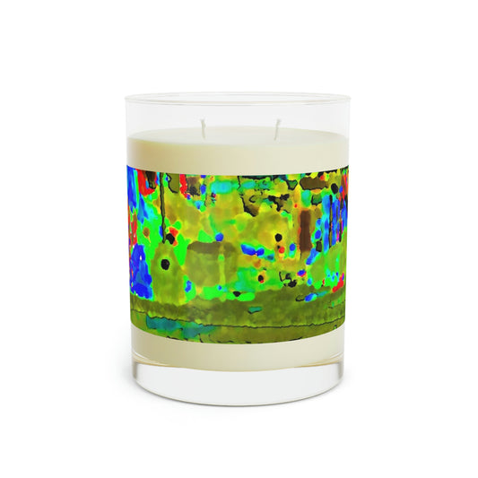 Scented Candle - Full Glass, 11oz ... "Lombard Street San Francisco, CA, USA" ... Family Archives 1970's ... Original Works ...