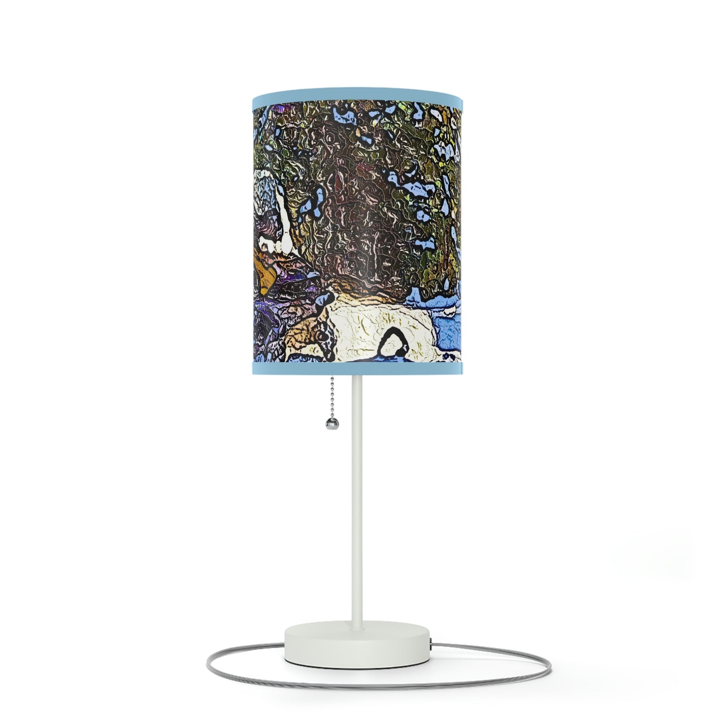 Lamp on a Stand, US|CA plug ... Blasting Through-The-Powder ... 'Central Idaho Mounains ... ' 2Dec22 ...