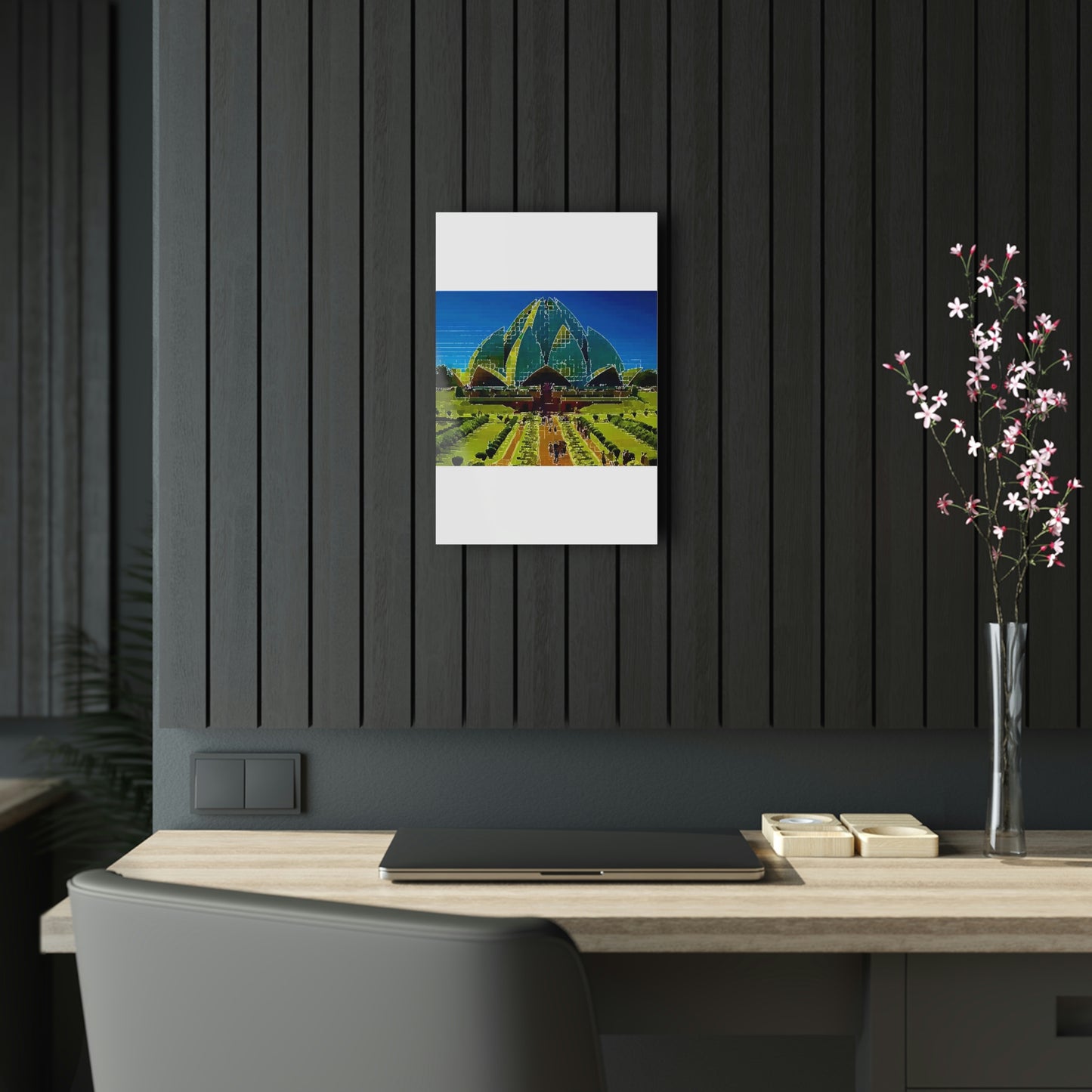 Acrylic Prints ... 'Bahai'i House-Of-Worship' ... "Lotus Temple: Delhi, India, 2008" ... Original Works ...
