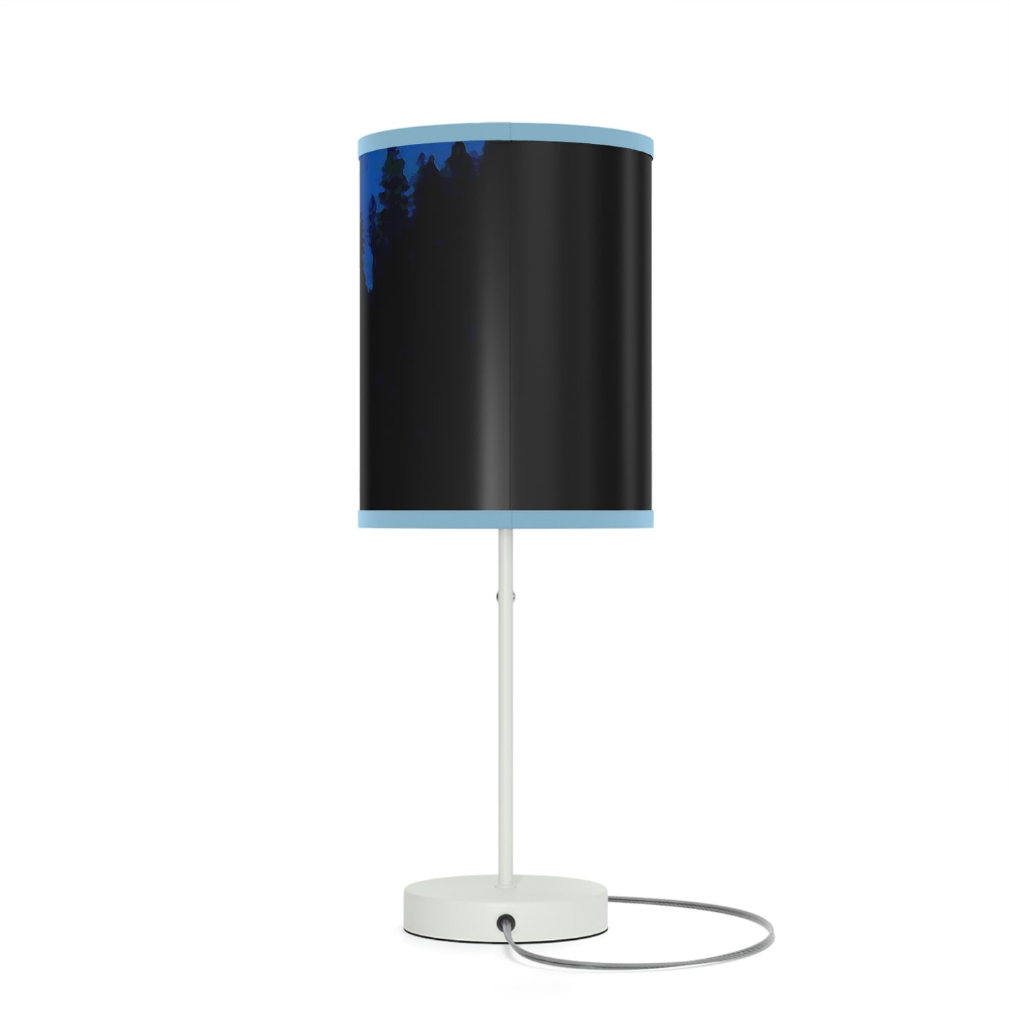 Lamp on a Stand, US|CA plug ... "The Road Home" ...' Over The River & Through The Woods To? ...' ... Moonscape Near Elk City, Idaho ... Original Works ... 5Jan23 ...