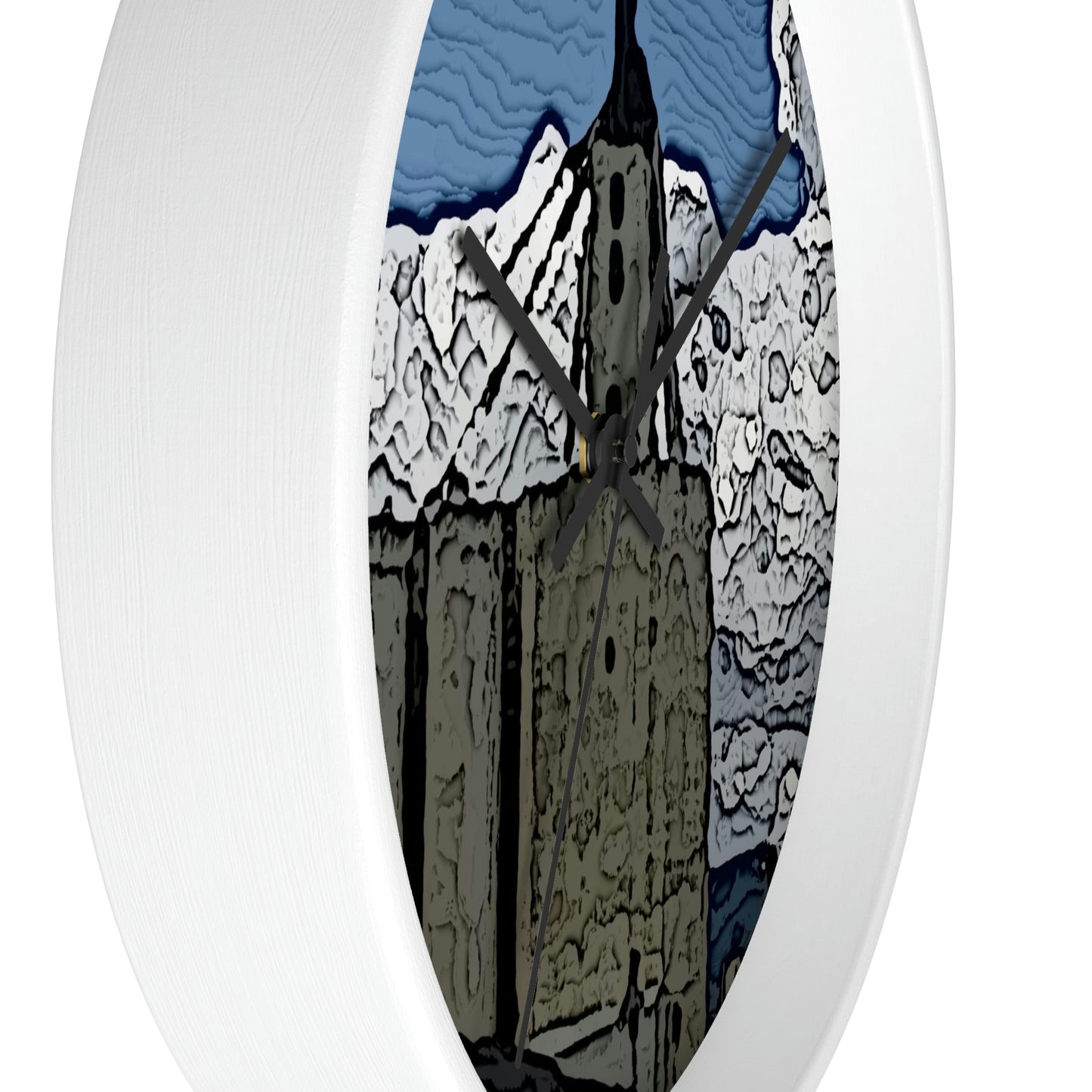 Wall clock ... "ICP: Idaho County Propane ... 'Production Facilities Grangeville, Idaho' ... "  Original Works: Rendering Time: 10 Hours ...