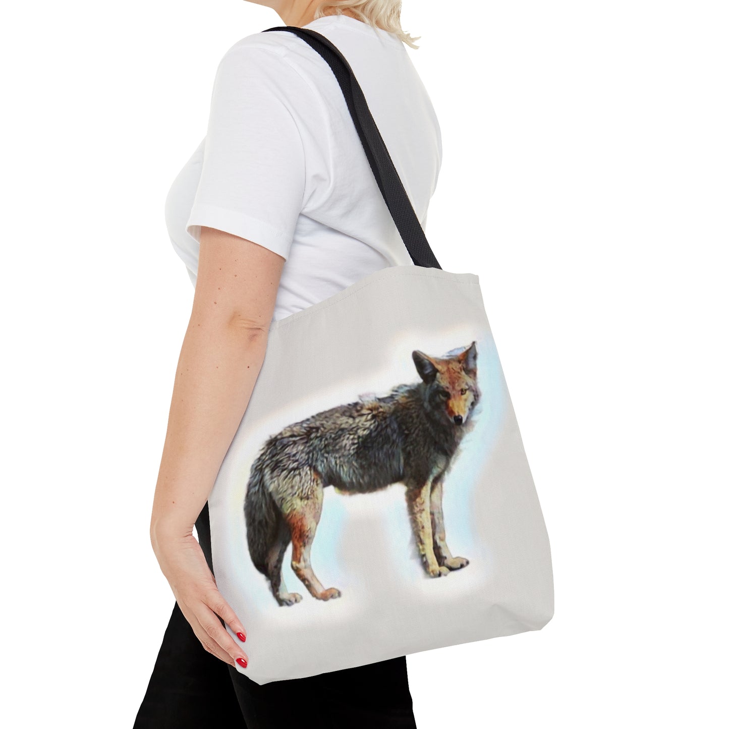 Tote Bag (AOP) ... Coyote ... "Yosemite Valley: Circa May23 ... KPH Base Photo" ... Original Works ...