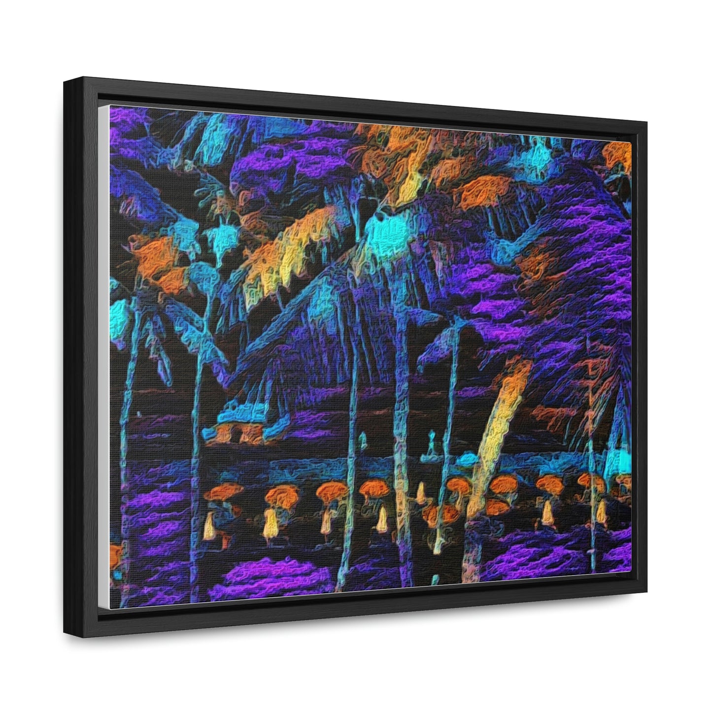 Gallery Canvas Wraps, Horizontal Frame ... "The Royal Hawai'ian: Waikiki Beach_Beach" ... Honolulu, HI ... Ocotber 2014 (Halloween) ... Original Works ...