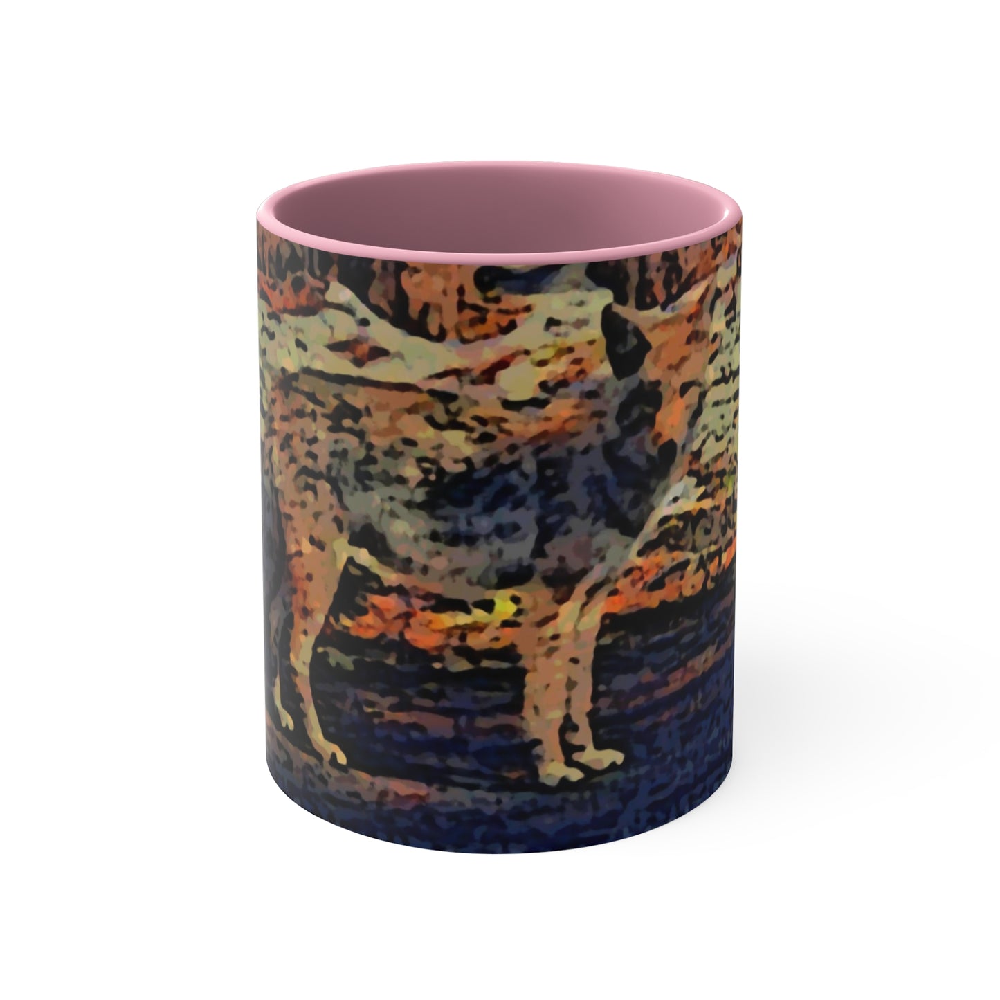 Accent Coffee Mug, 11oz ... Coyote ... "Yosemite Valley: Circa May23 ... KPH Base Photo" ... Original Works ...