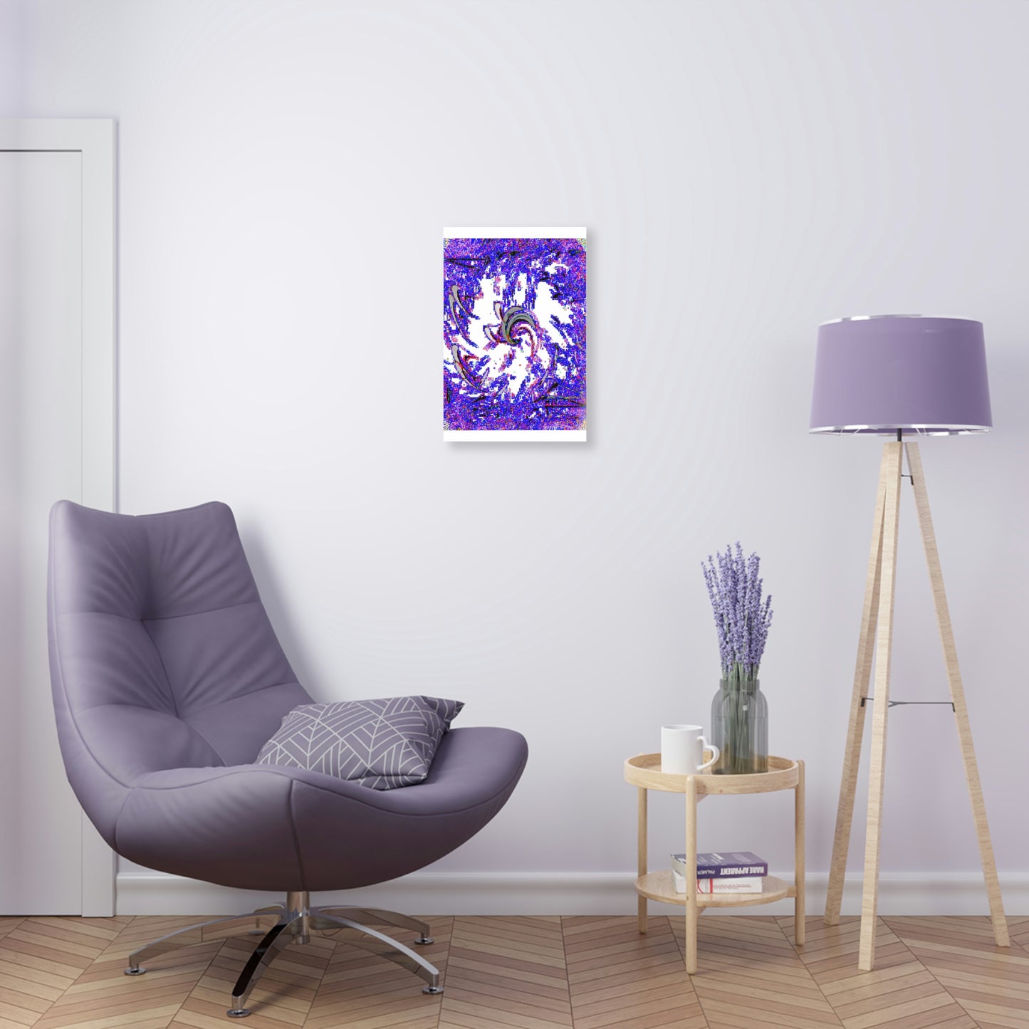 Acrylic Prints ... "Waning Moon" ... Central Idaho ... October 2022 ... Rendering Time: 22 Hours ... Original Works ...