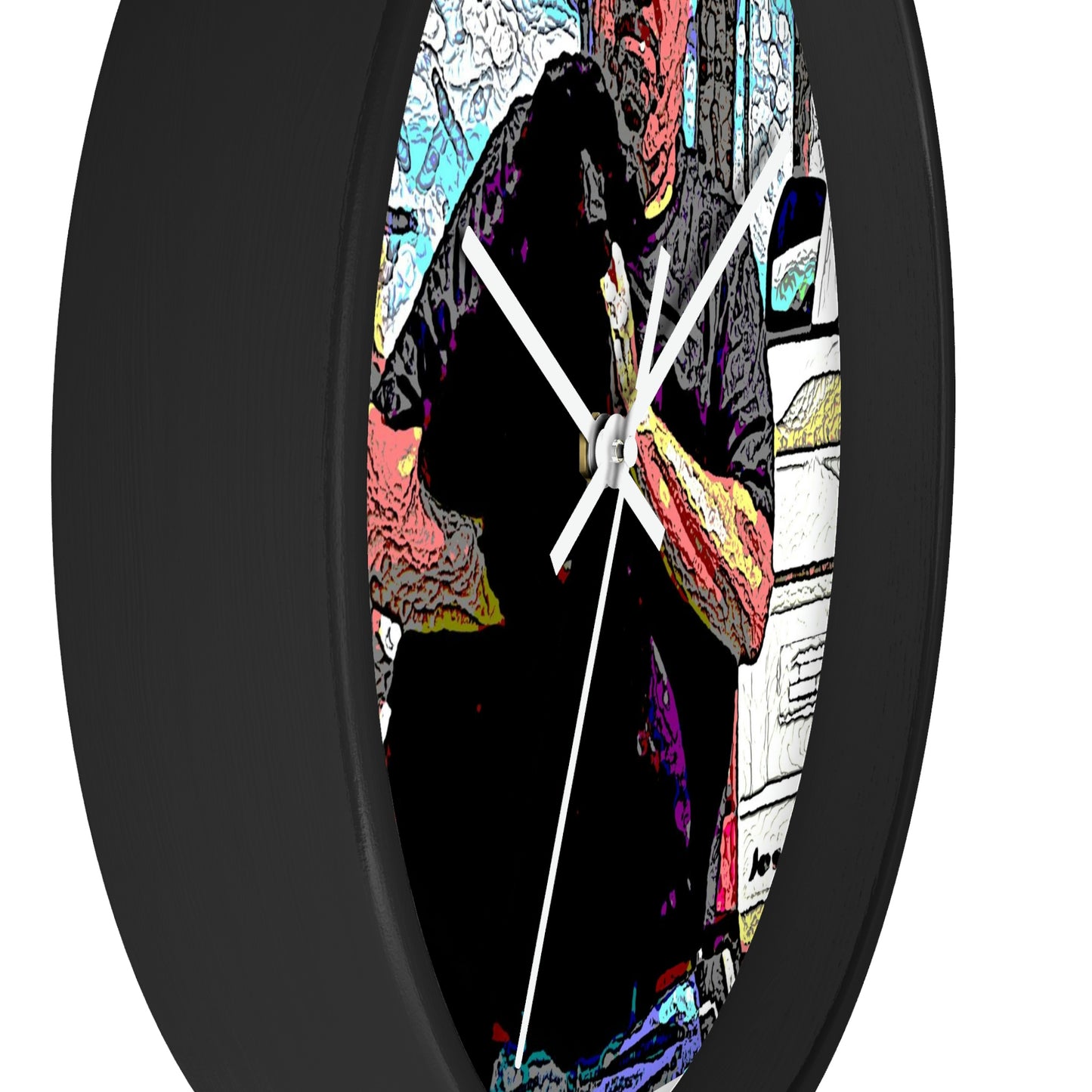 Wall clock ...  When She Was Young ... "Todd & Jett" ... California Point Locale: June 2022, Central Idaho ... Original Works