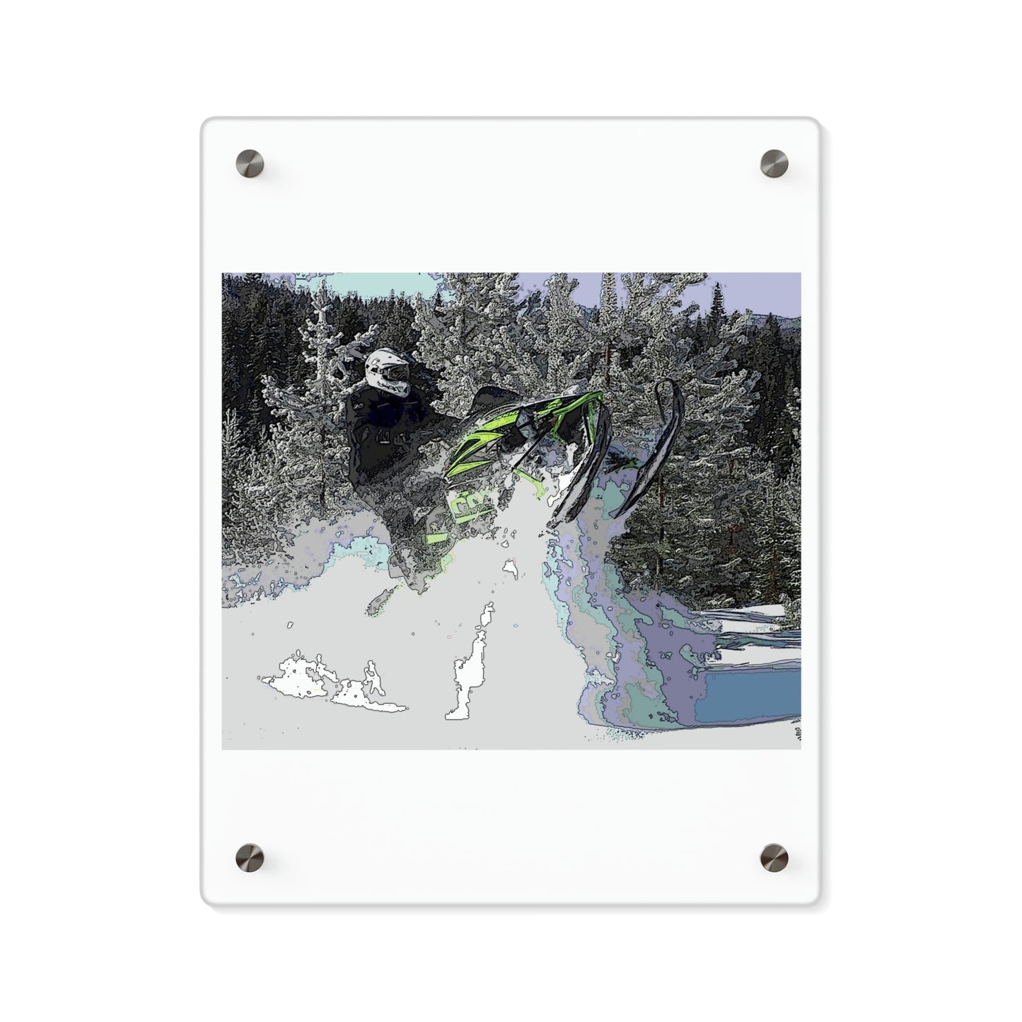 Acrylic Wall Art Panels ... Come Fly With The Professionals ... CIP-Airways ... 'Getting-Er-Done' ... Original Works ... December 2022 ...