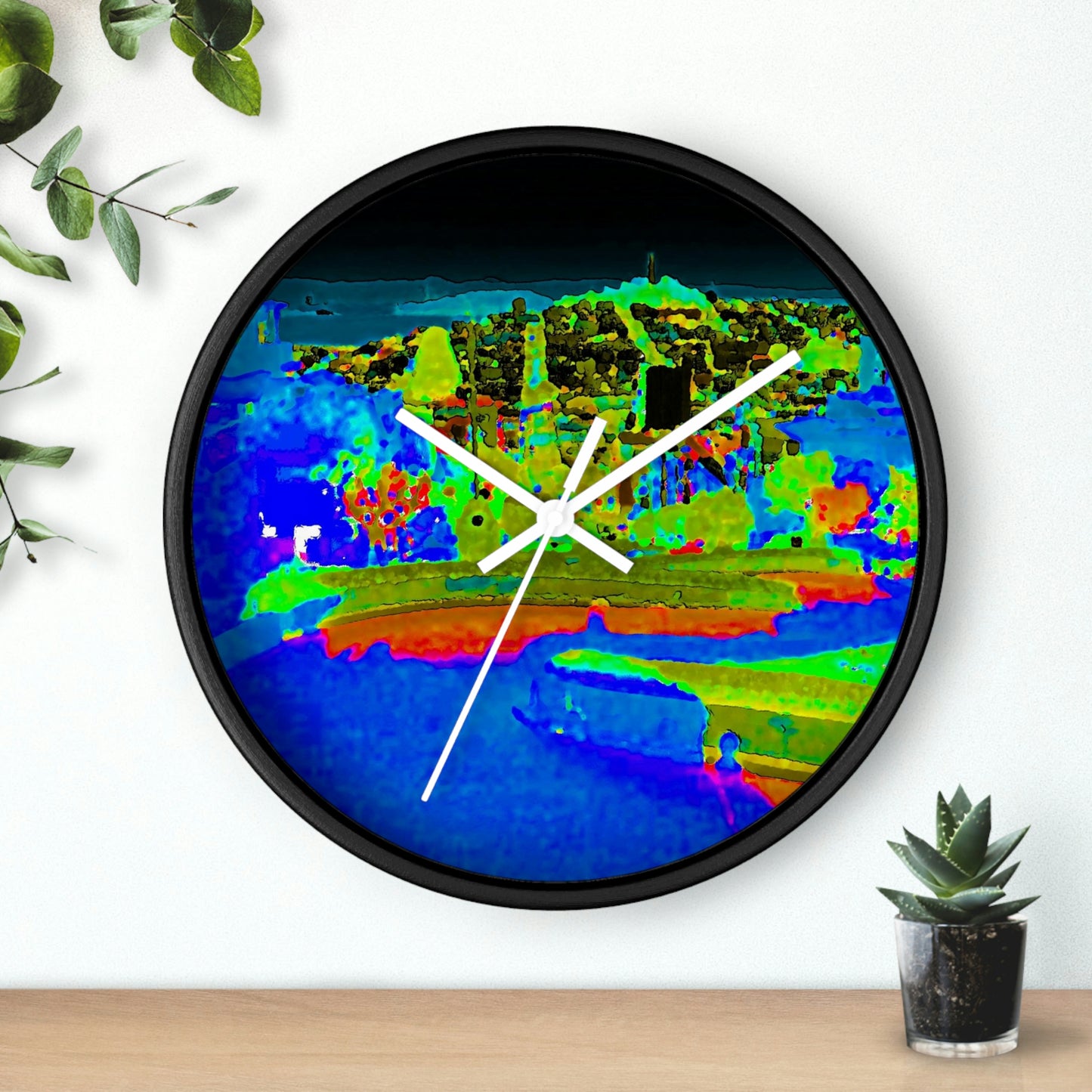 Wall clock ... "Lombard Street San Francisco, CA, USA" ... Family Archives 1970's ... Original Works ...