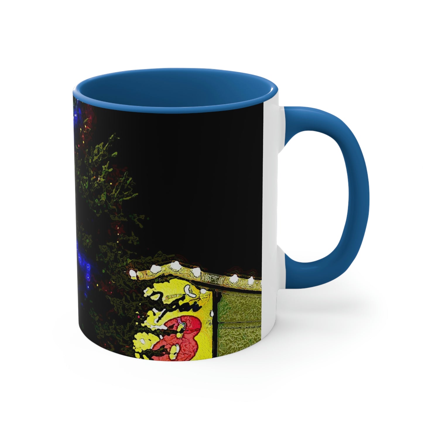 Accent Coffee Mug, 11oz ... A Very Nice Super-8 'On The Praire' ... Grangeville, Idaho ... Jan23 ... Original Works ...
