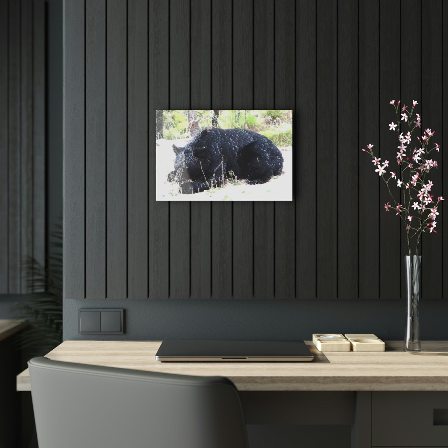 Acrylic Prints ... RCY: "Rhett Creek Yogi ... '500 Lbs Of Autumn Season Hunger' ..."  ... September 2022 ... Central Idaho ... Original Works ...