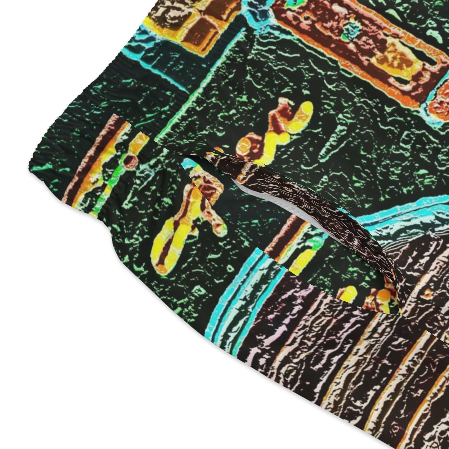 Swim Trunks ... "La Grande Entree" At: 'The Pink Palace' ... The Royal Hawai'ian ... Honolulu, HI ... '27Oct2014' ... Original Works ...