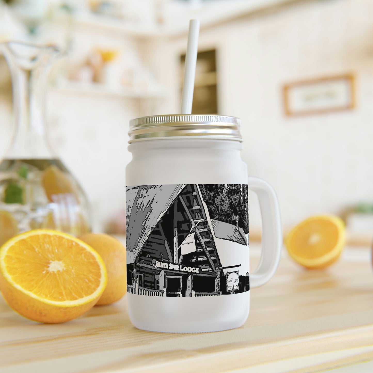 Mason Jar ... A Beautiful Lodge & Back-Country Outfitter In A Mountain Town ... 'Dixie, Idaho, November 2022' ... Original Works ...