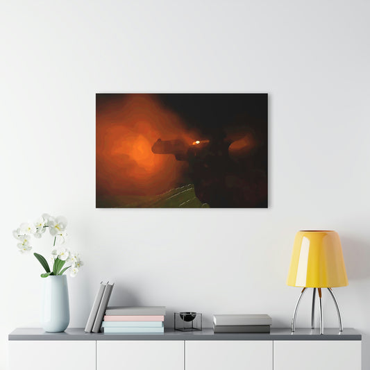 Acrylic Prints (French Cleat Hanging) ... Ruger .357 Magnum Early-Morning-Target-Practice ... 'Circa April 2022' ... Original Works ...